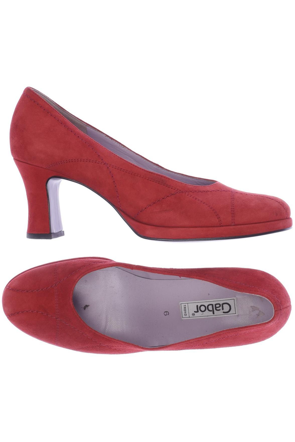 

Gabor Damen Pumps, rot, Gr. 6