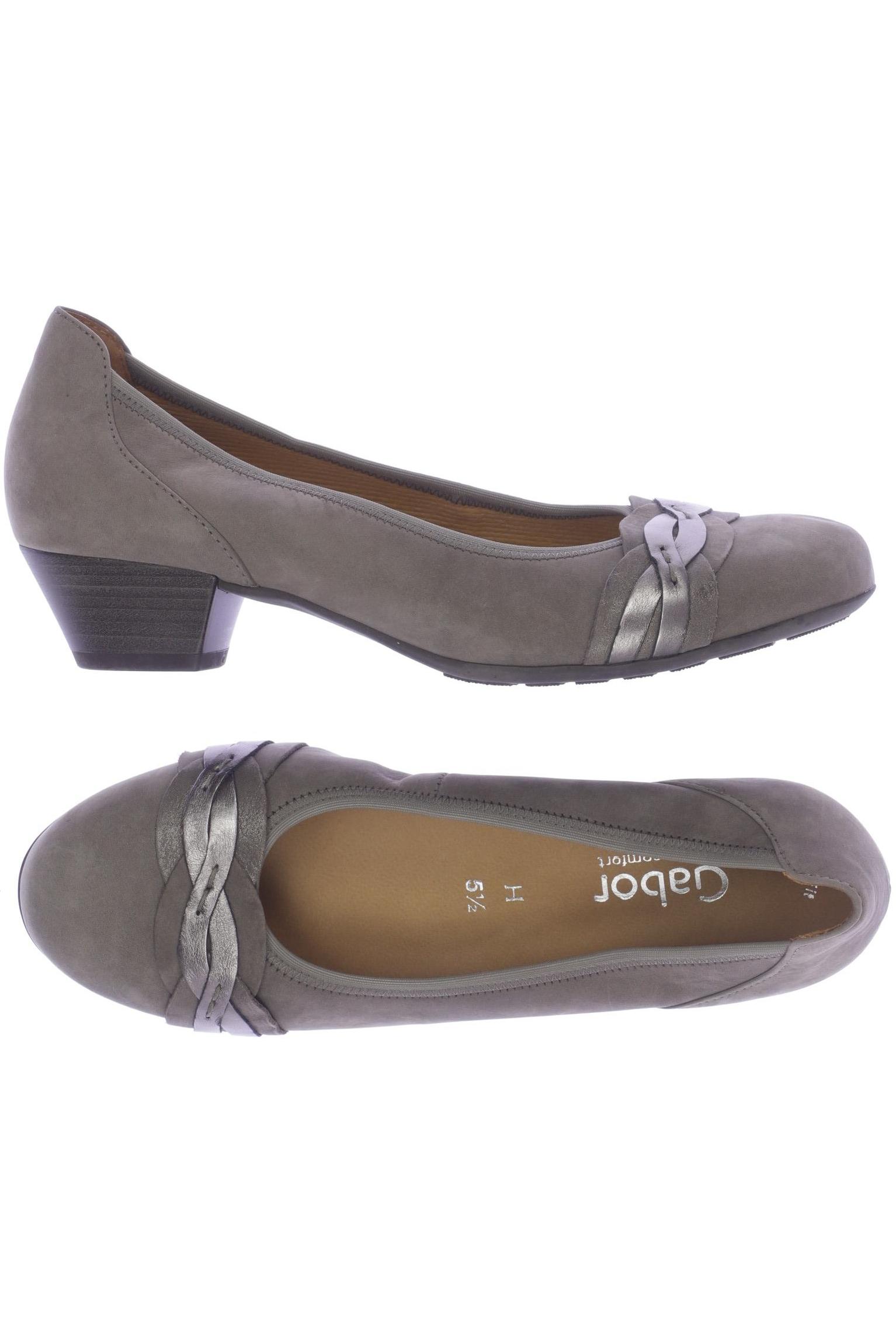 

Gabor Damen Pumps, grau, Gr. 5.5