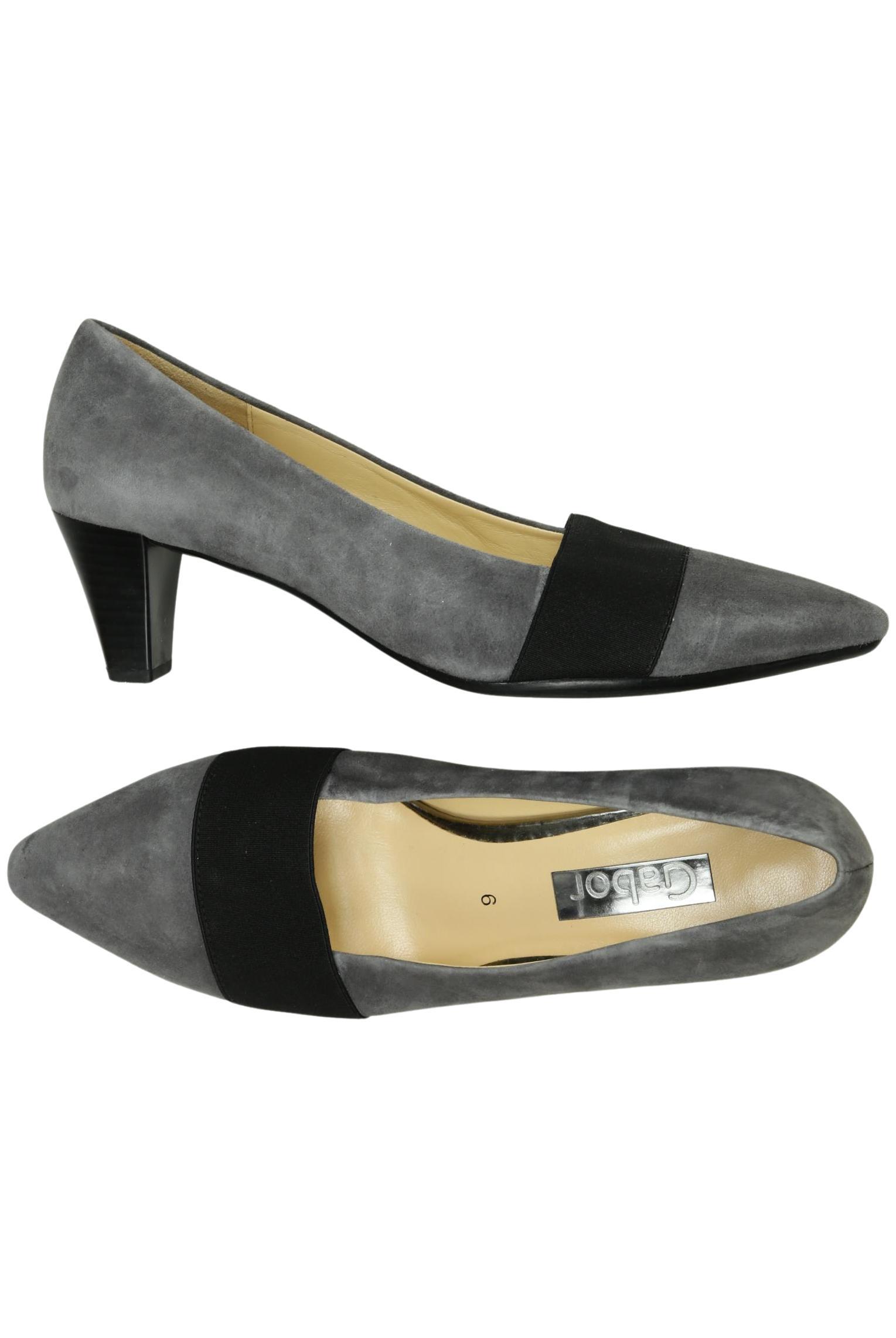 

Gabor Damen Pumps, grau, Gr. 6