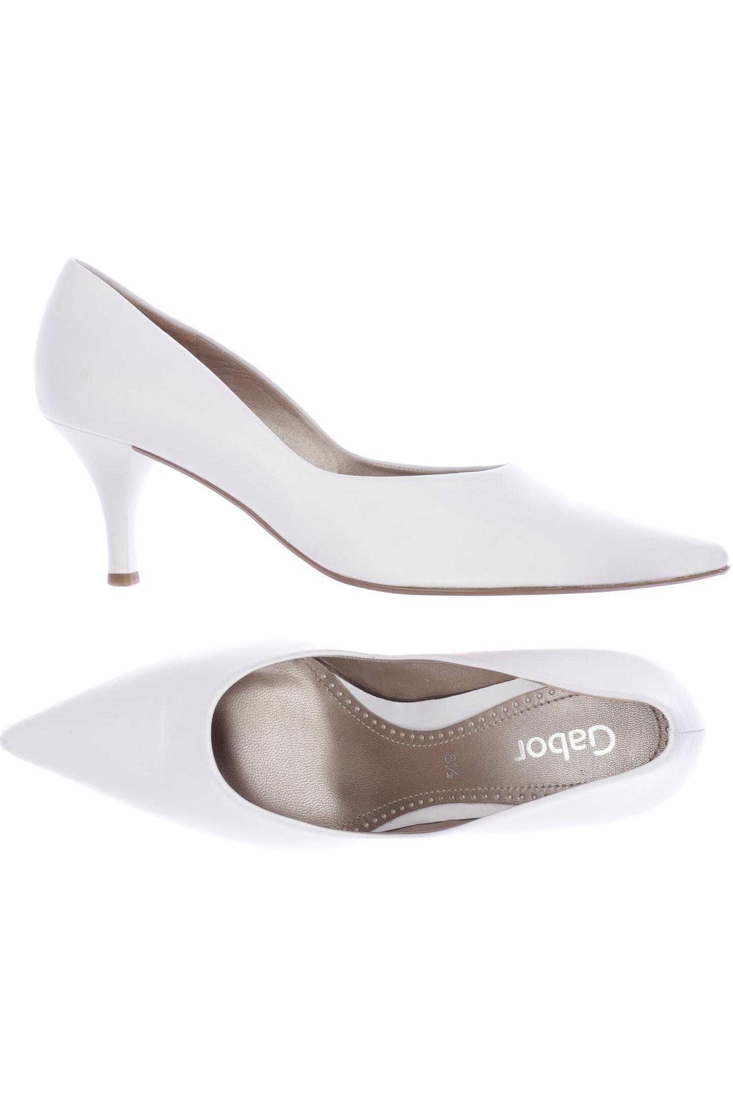 

Gabor Damen Pumps, weiß, Gr. 6.5