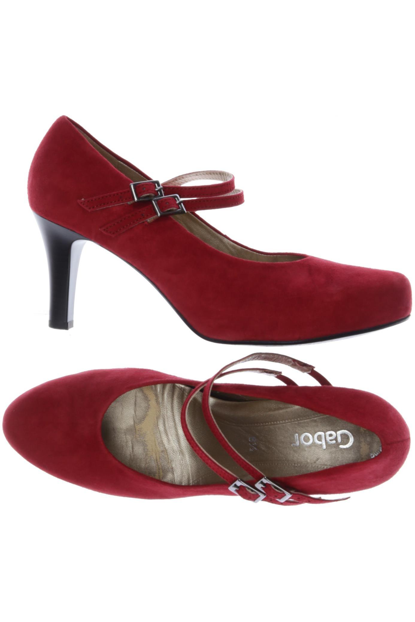 

Gabor Damen Pumps, rot, Gr. 6.5
