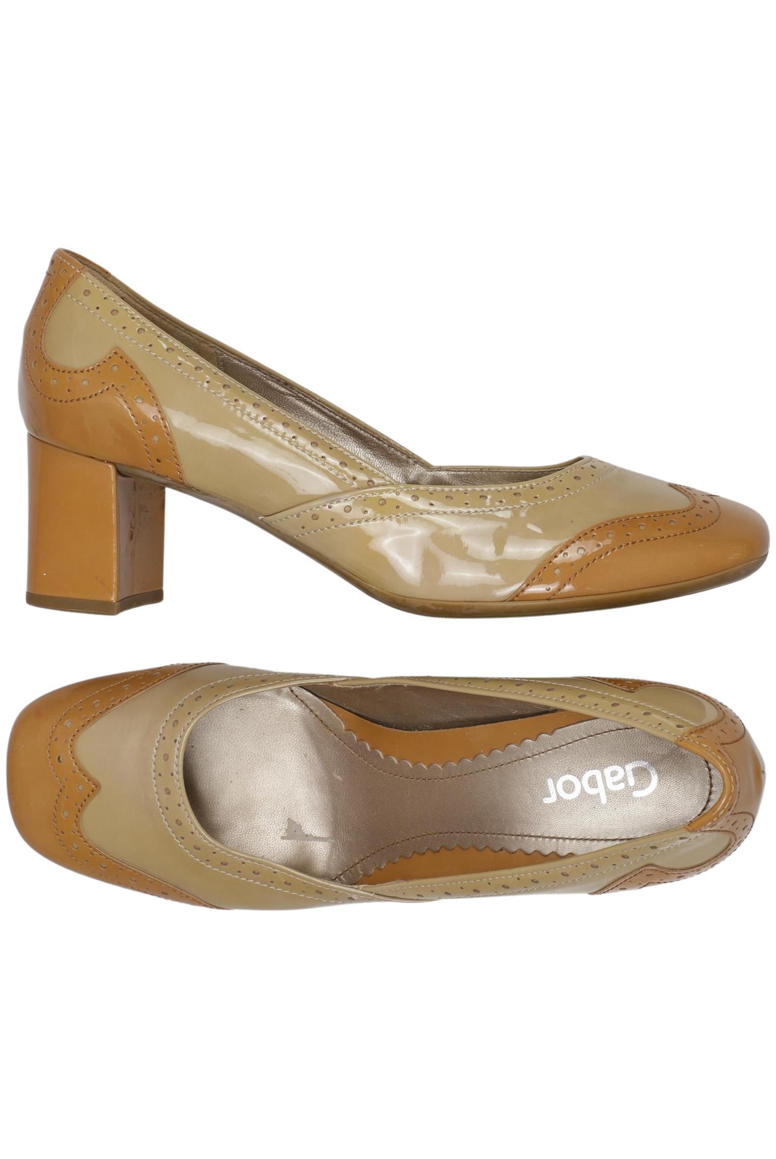 

Gabor Damen Pumps, beige, Gr. 6