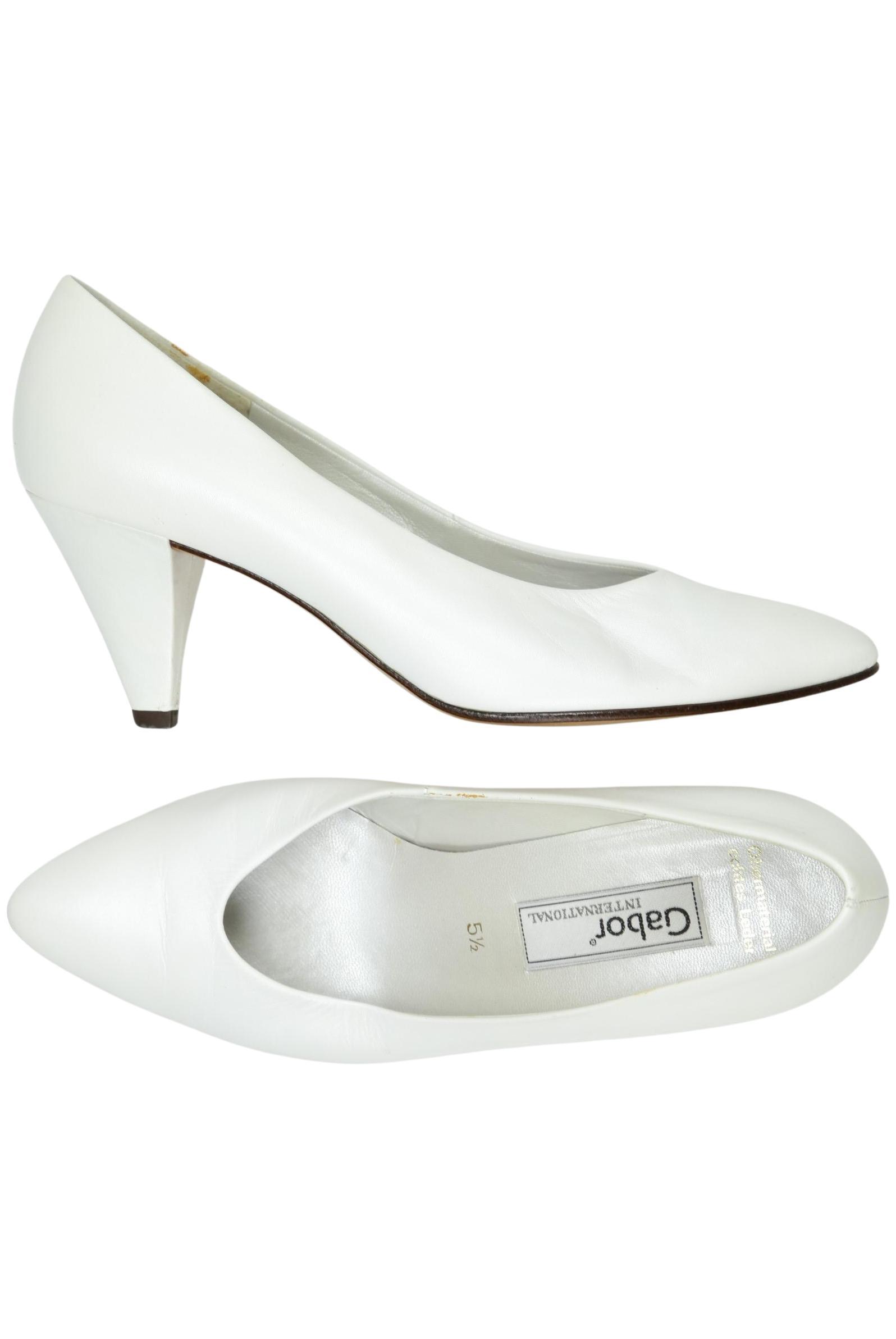 

Gabor Damen Pumps, weiß, Gr. 5.5