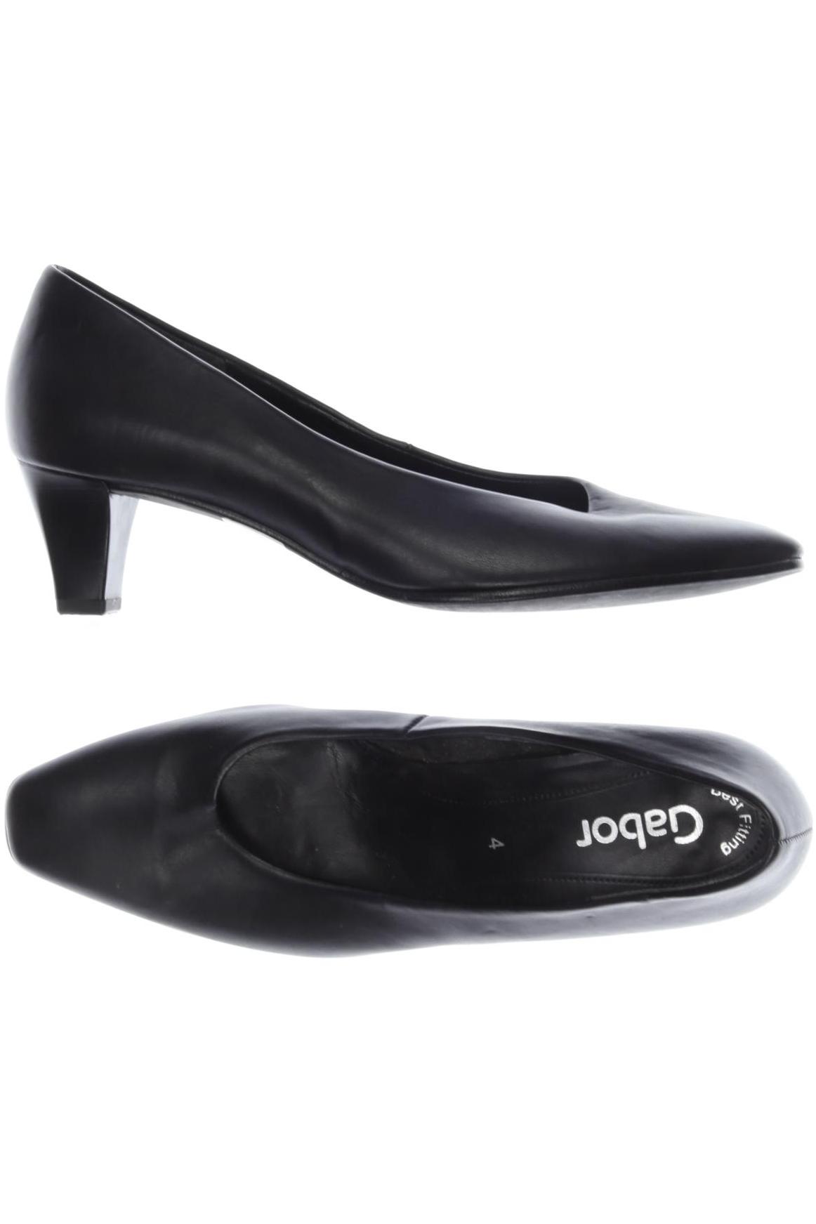 

Gabor Damen Pumps, schwarz, Gr. 4