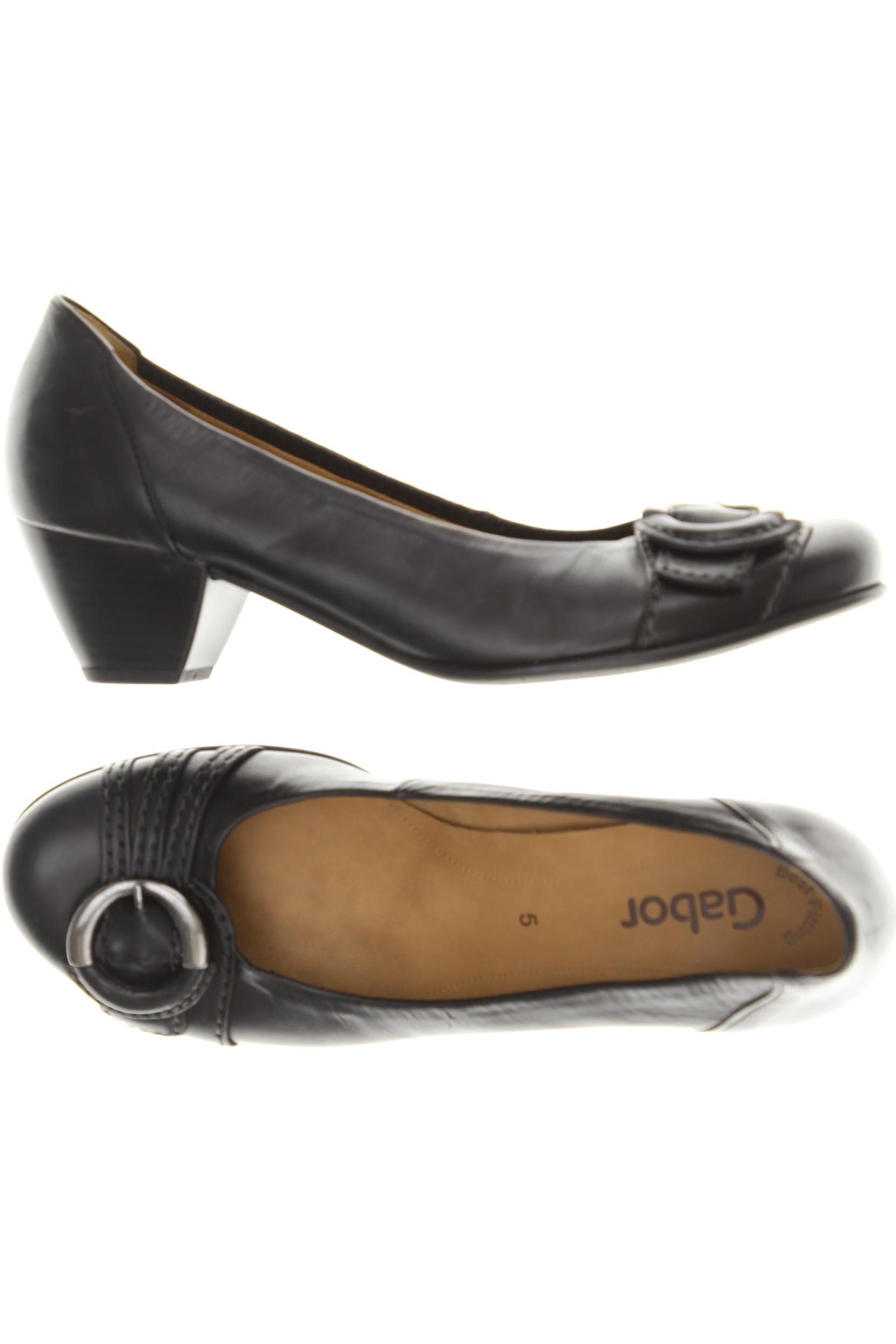 

Gabor Damen Pumps, schwarz, Gr. 5