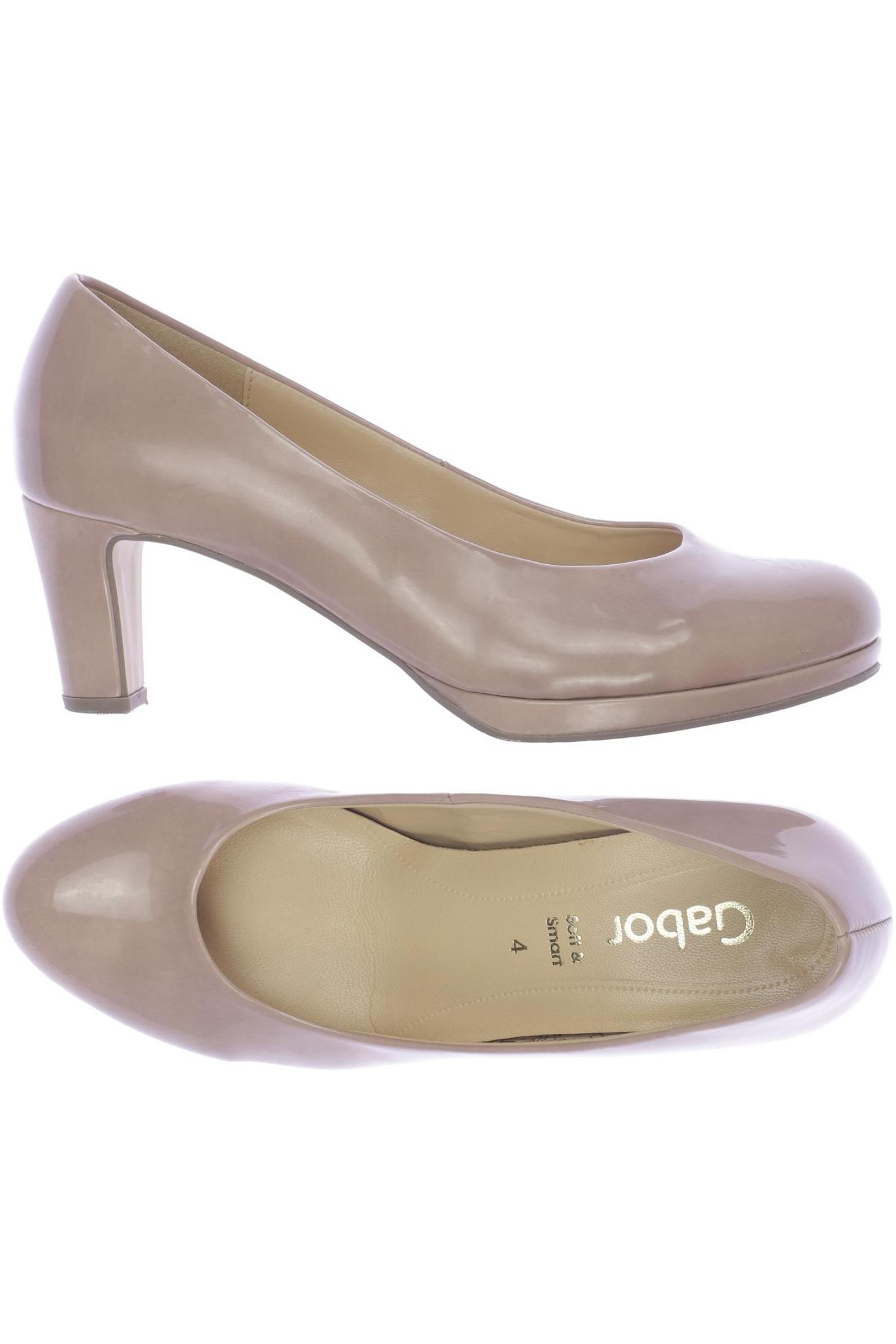 

Gabor Damen Pumps, beige, Gr. 4