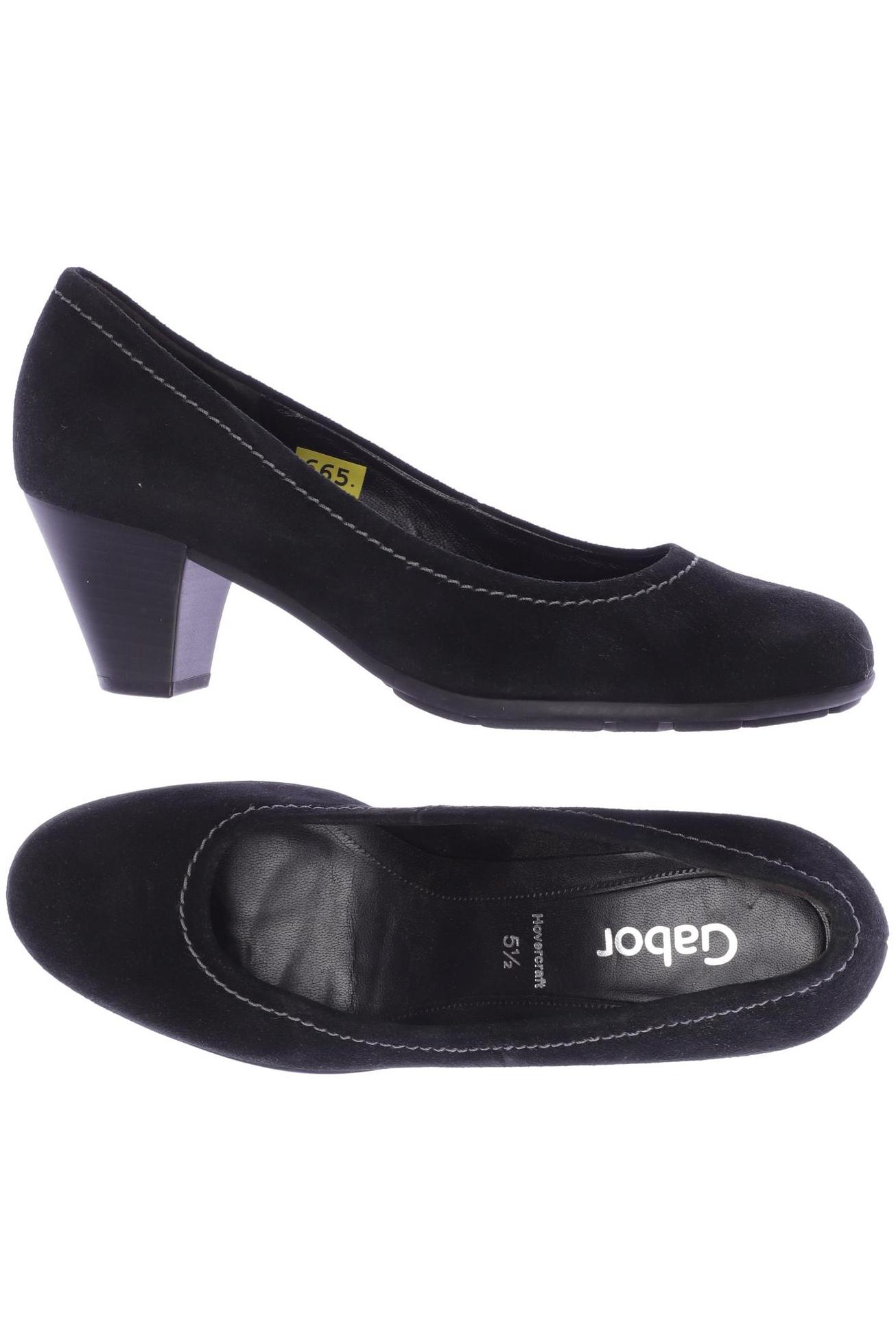 

Gabor Damen Pumps, schwarz, Gr. 5.5
