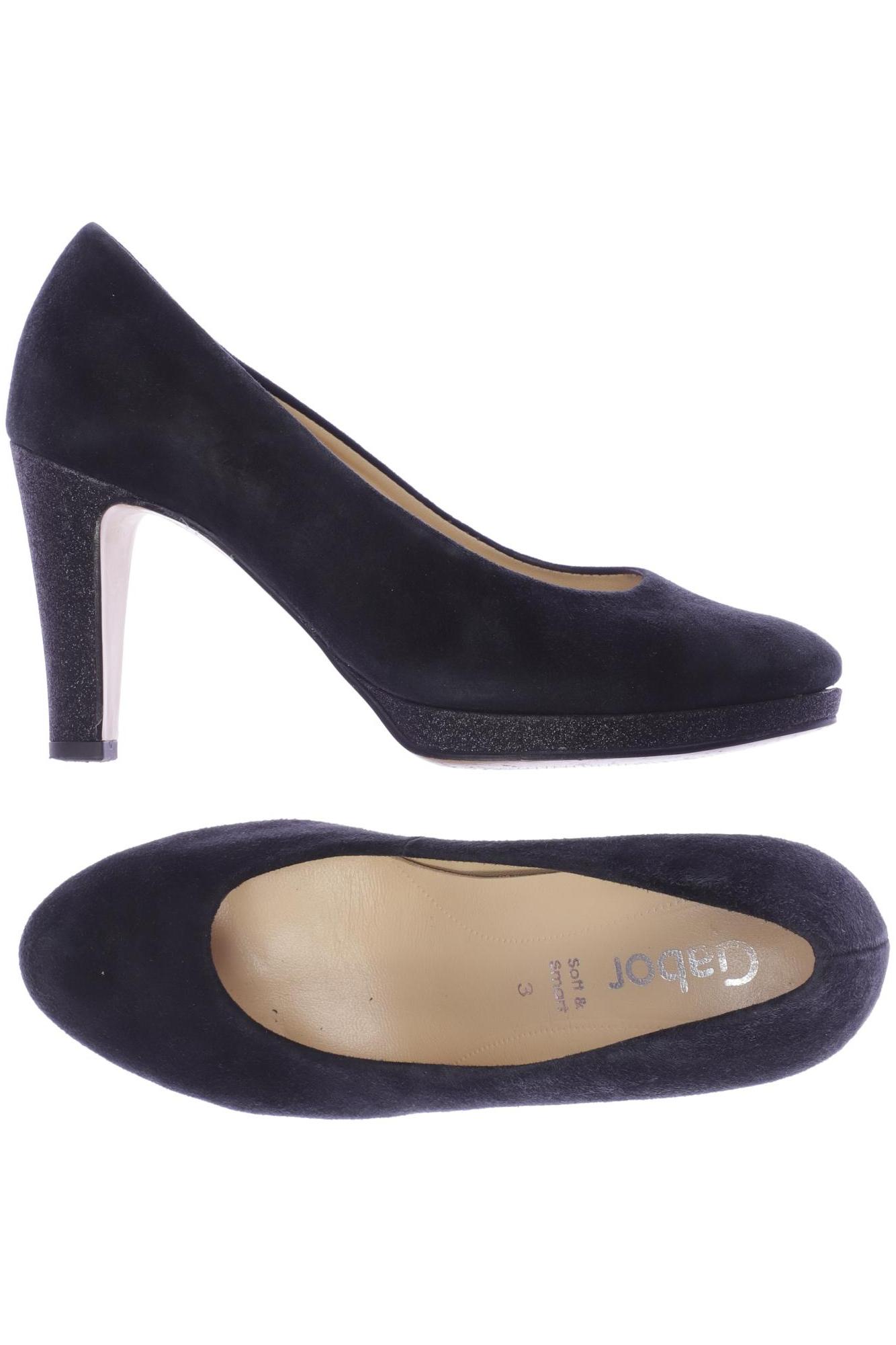 

Gabor Damen Pumps, schwarz, Gr. 3