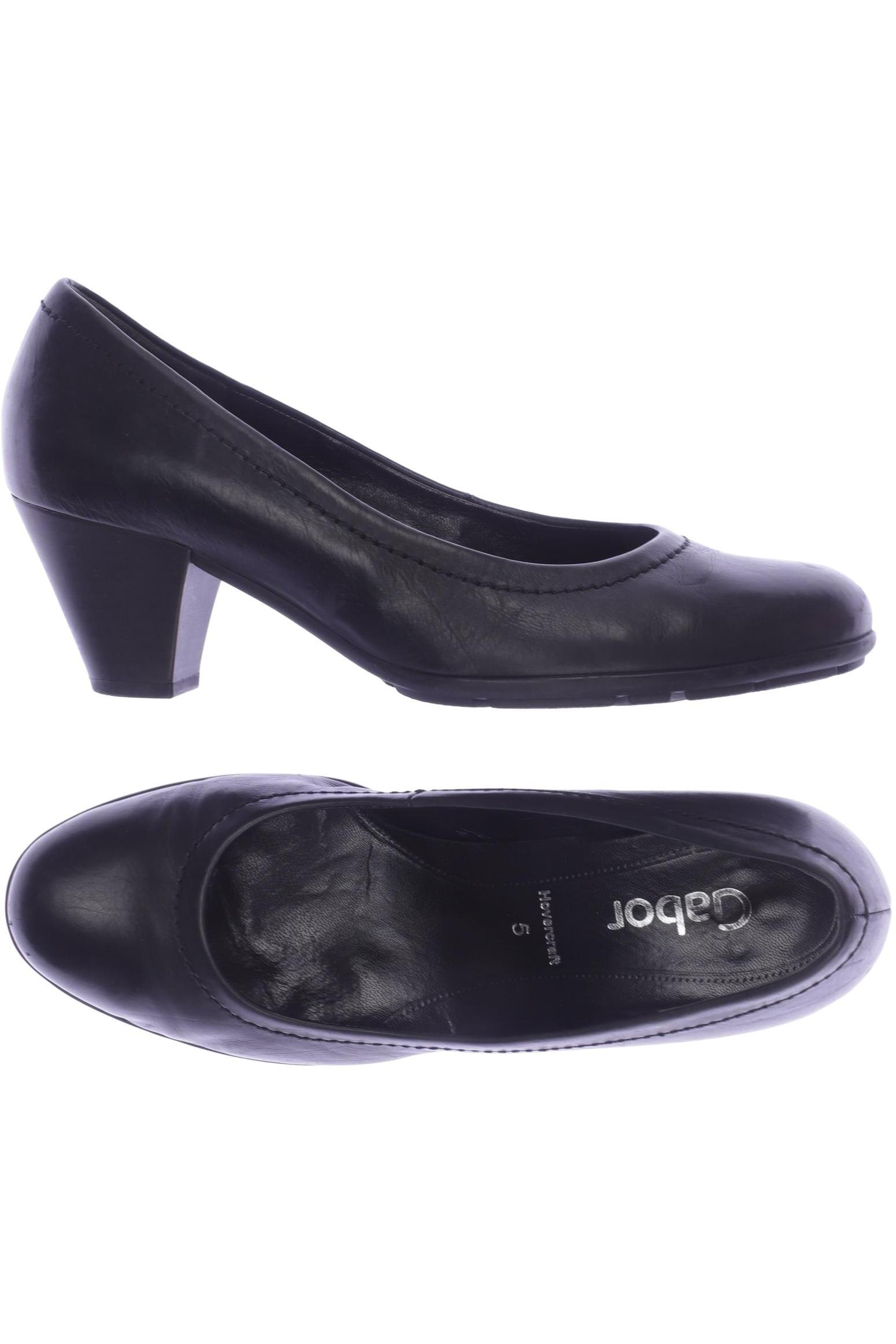 

Gabor Damen Pumps, schwarz, Gr. 5