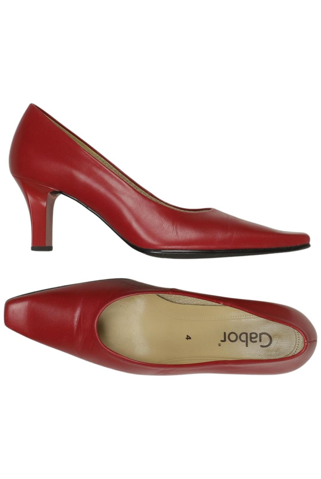 

Gabor Damen Pumps, rot, Gr. 4