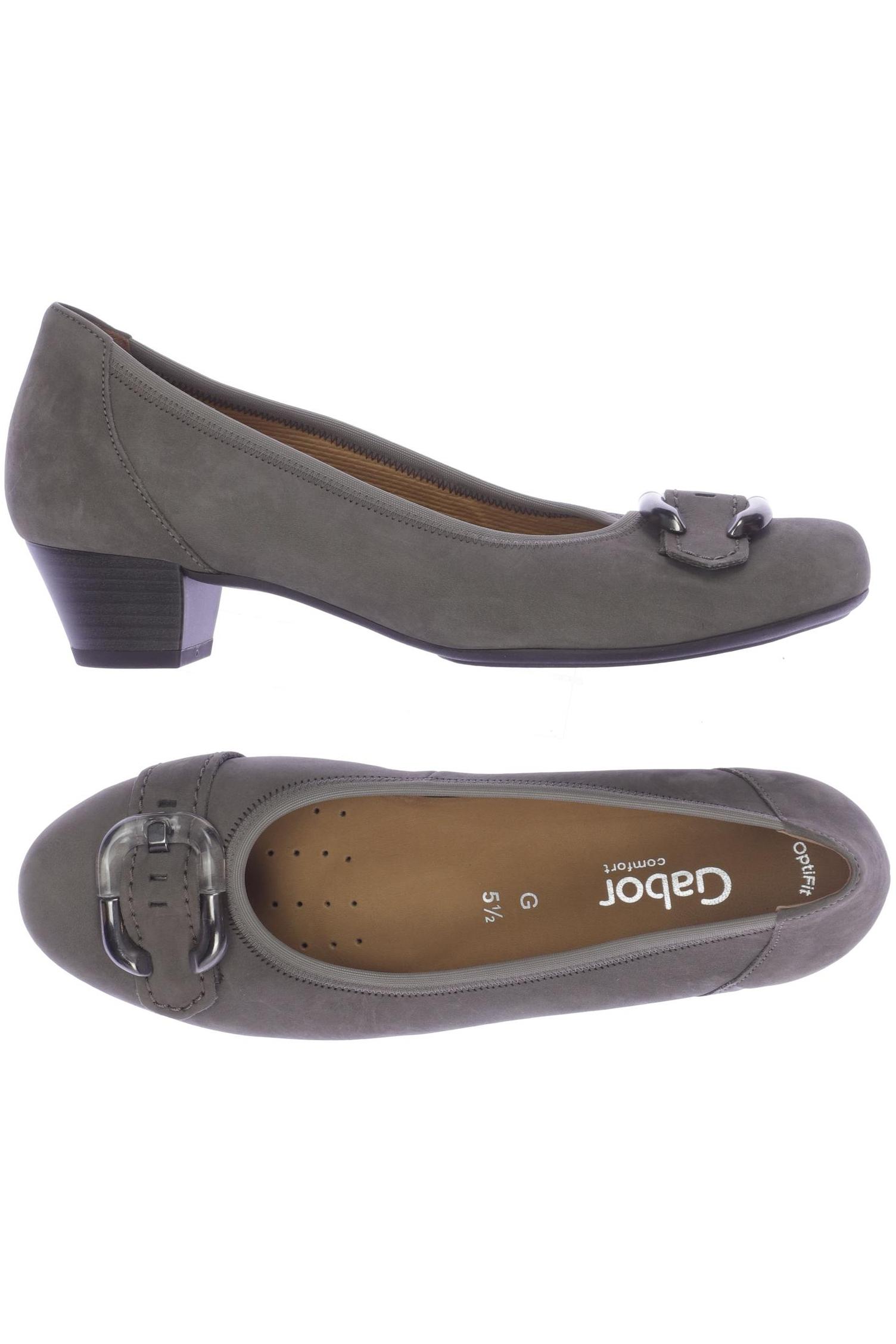 

Gabor Damen Pumps, grau, Gr. 5.5