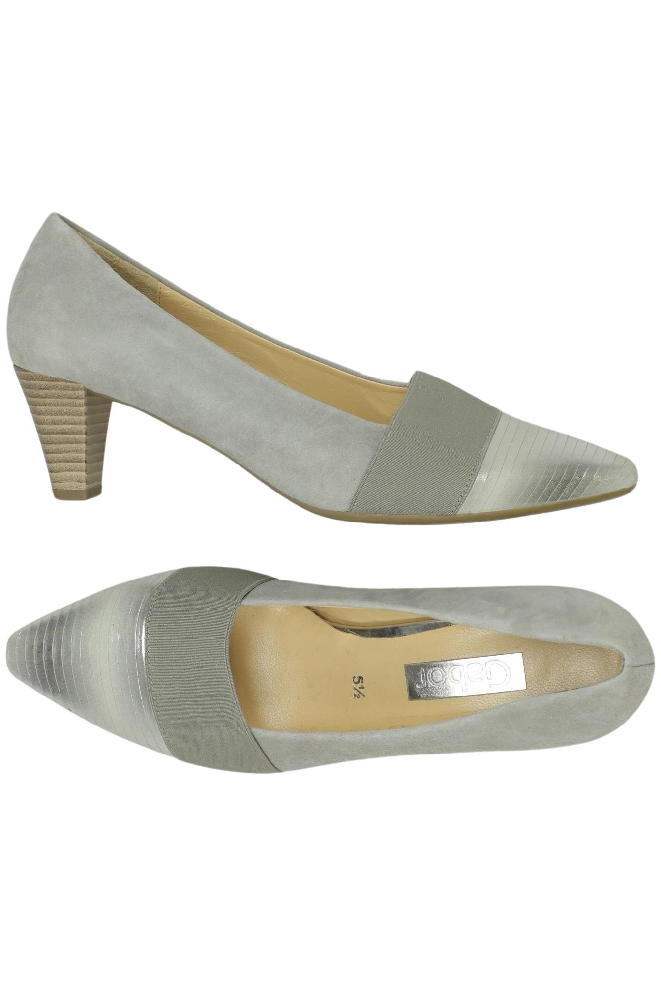 

Gabor Damen Pumps, grau, Gr. 5.5