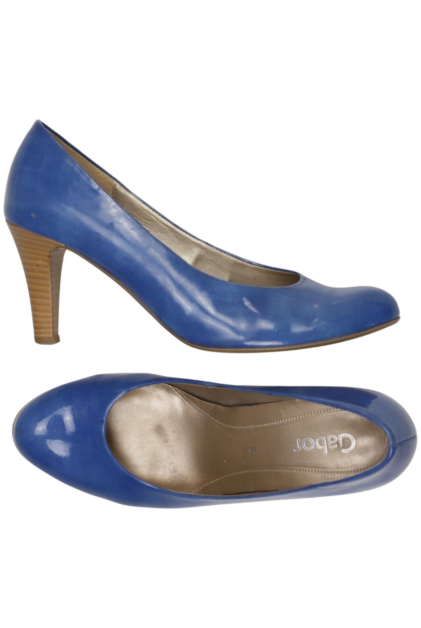 

Gabor Damen Pumps, blau, Gr. 6