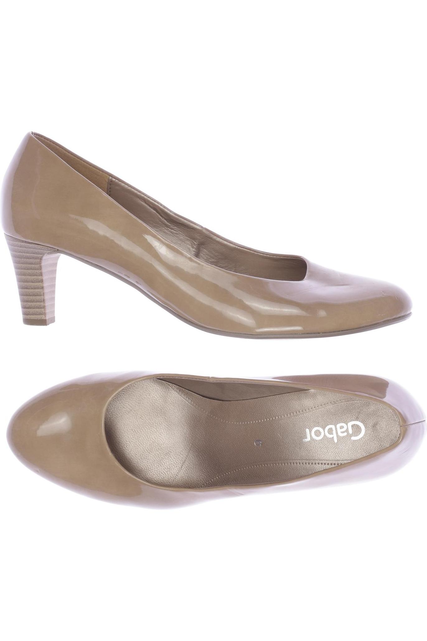 

Gabor Damen Pumps, beige, Gr. 6