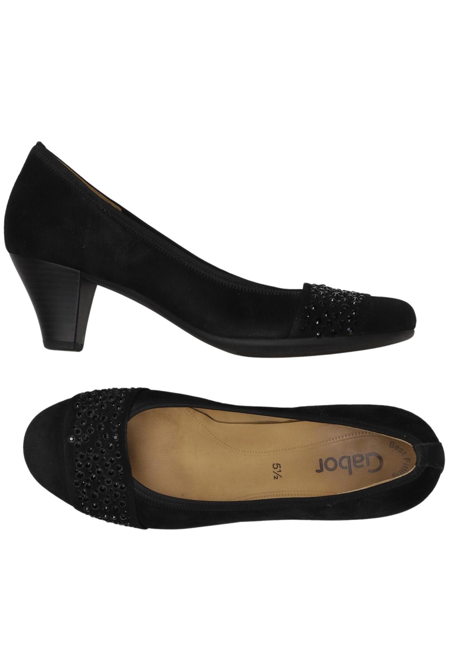 

Gabor Damen Pumps, schwarz, Gr. 5.5