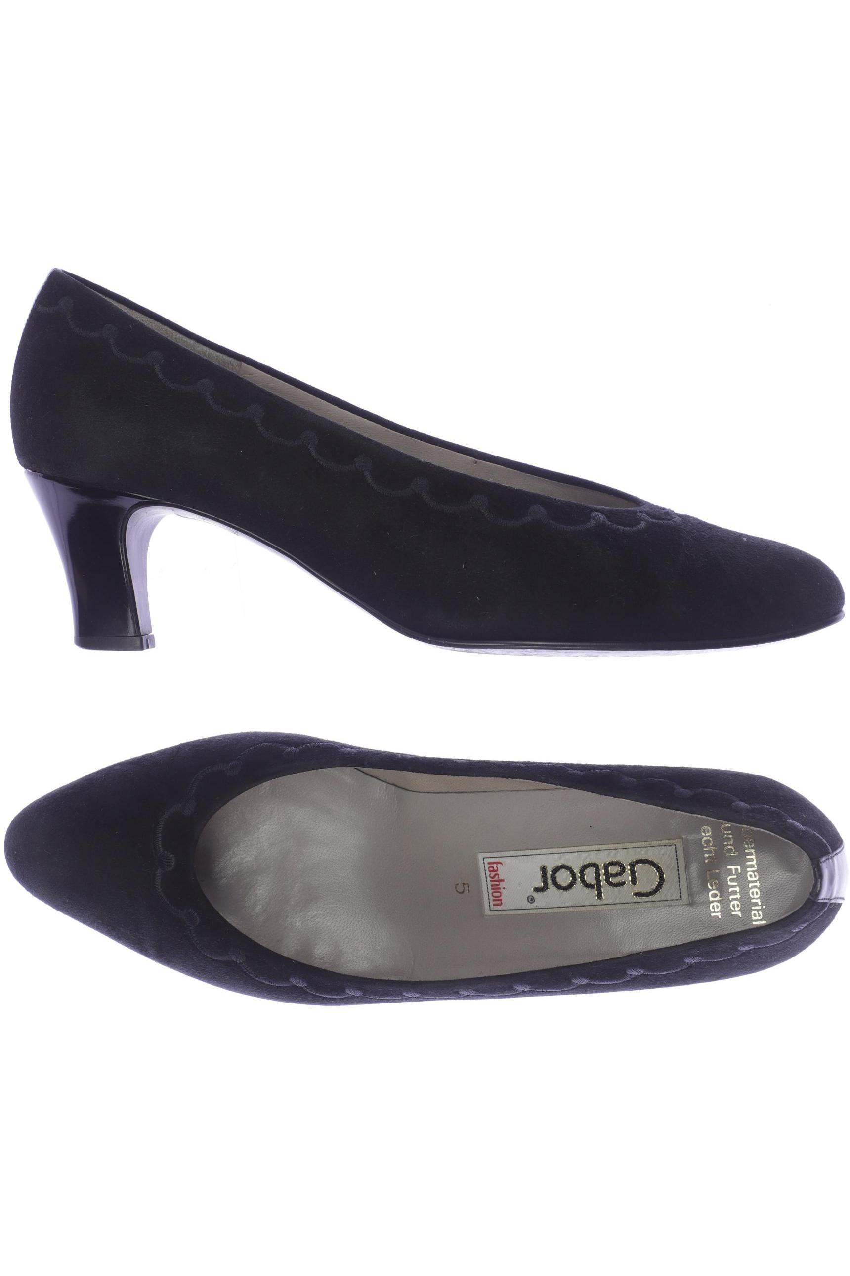

Gabor Damen Pumps, schwarz, Gr. 5