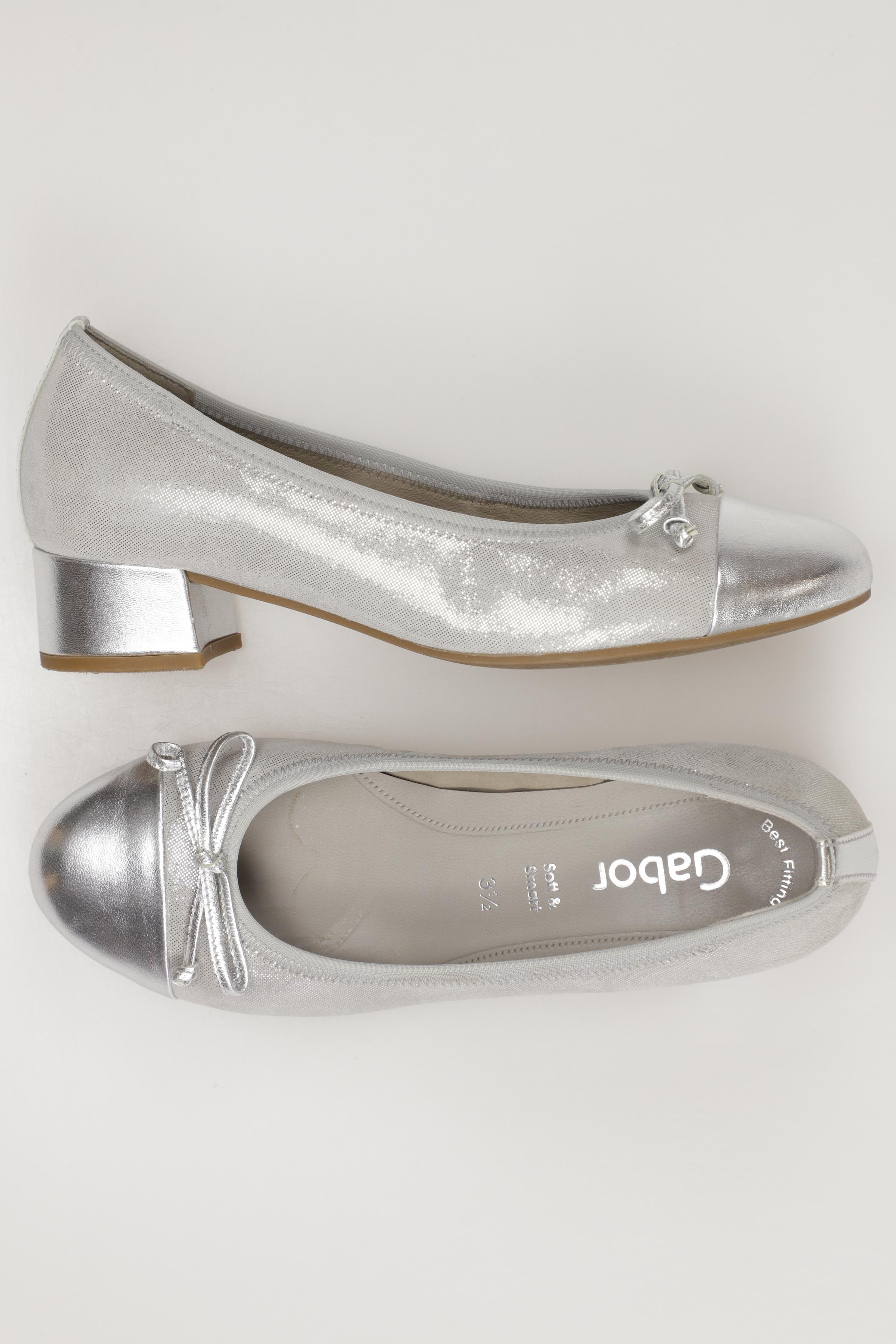 

Gabor Damen Pumps, silber, Gr. 3.5