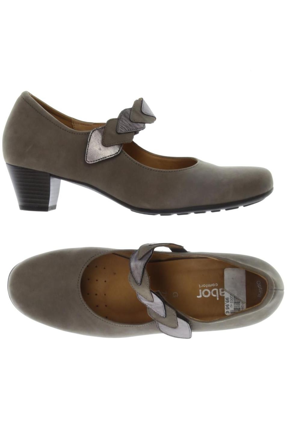 

Gabor Damen Pumps, grau, Gr. 7.5