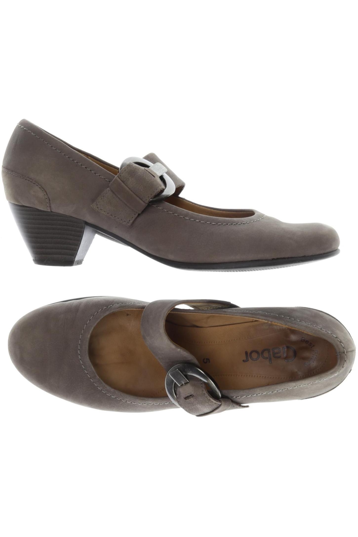 

Gabor Damen Pumps, grau, Gr. 5