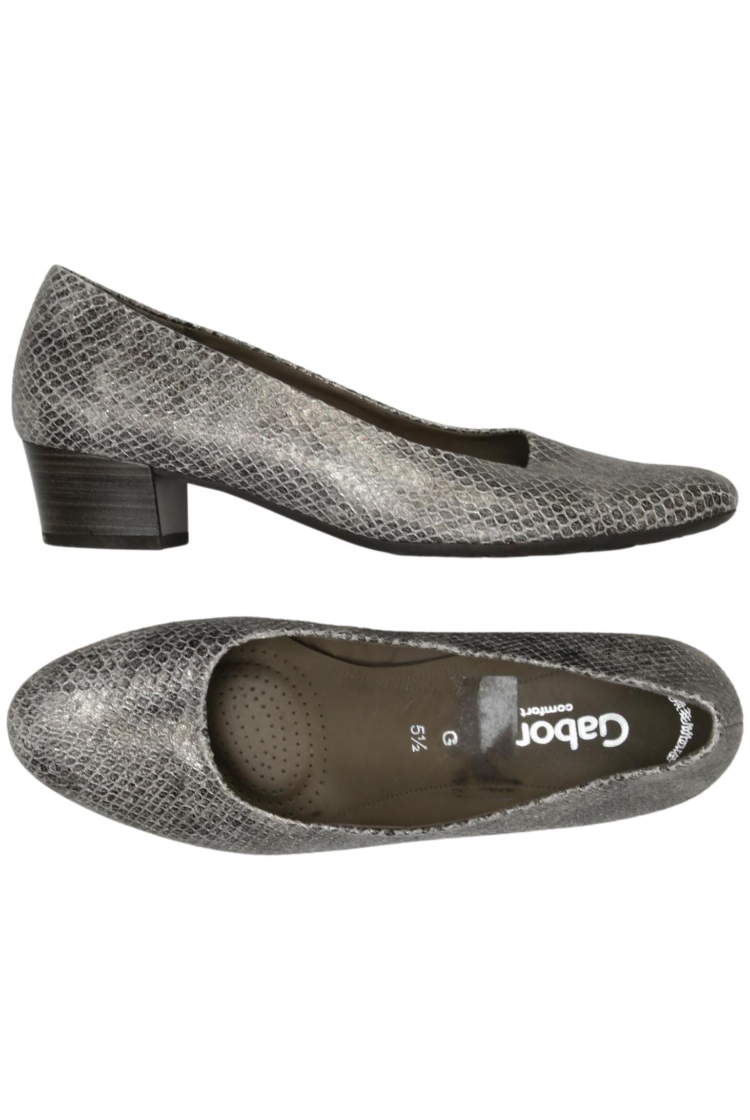 

Gabor Damen Pumps, grau, Gr. 5.5