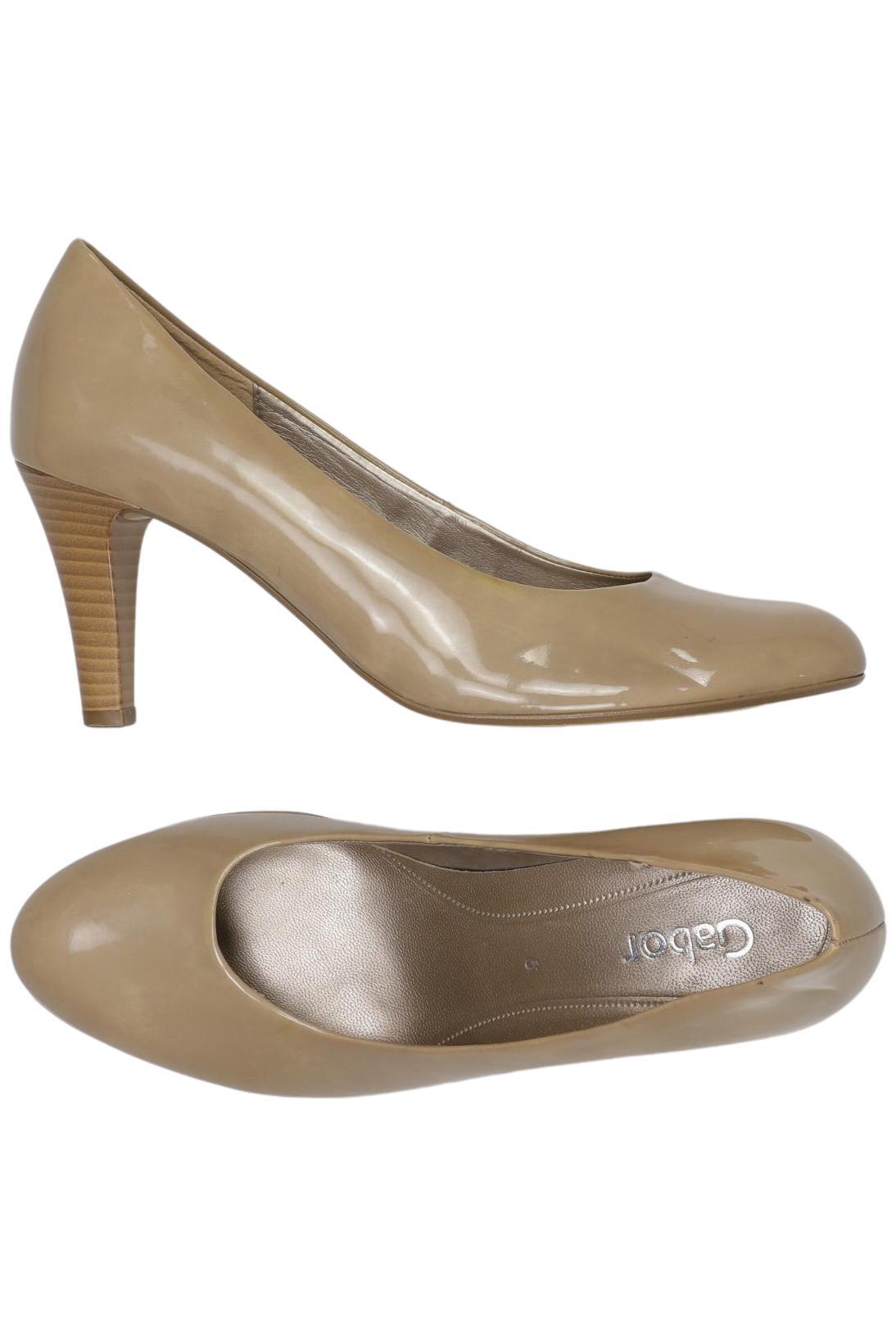 

Gabor Damen Pumps, beige, Gr. 6