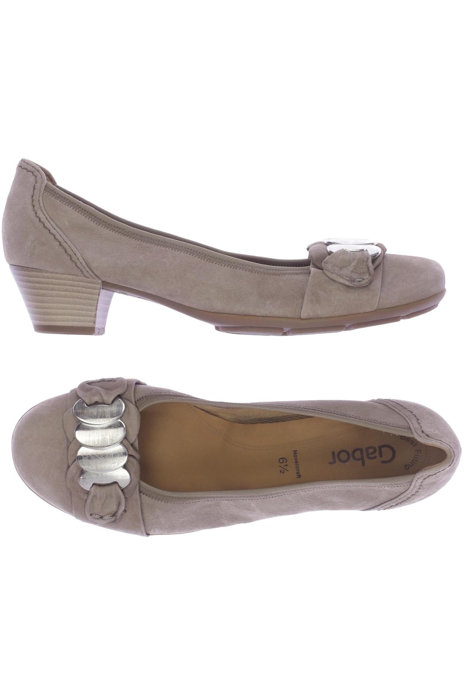 

Gabor Damen Pumps, beige, Gr. 6.5