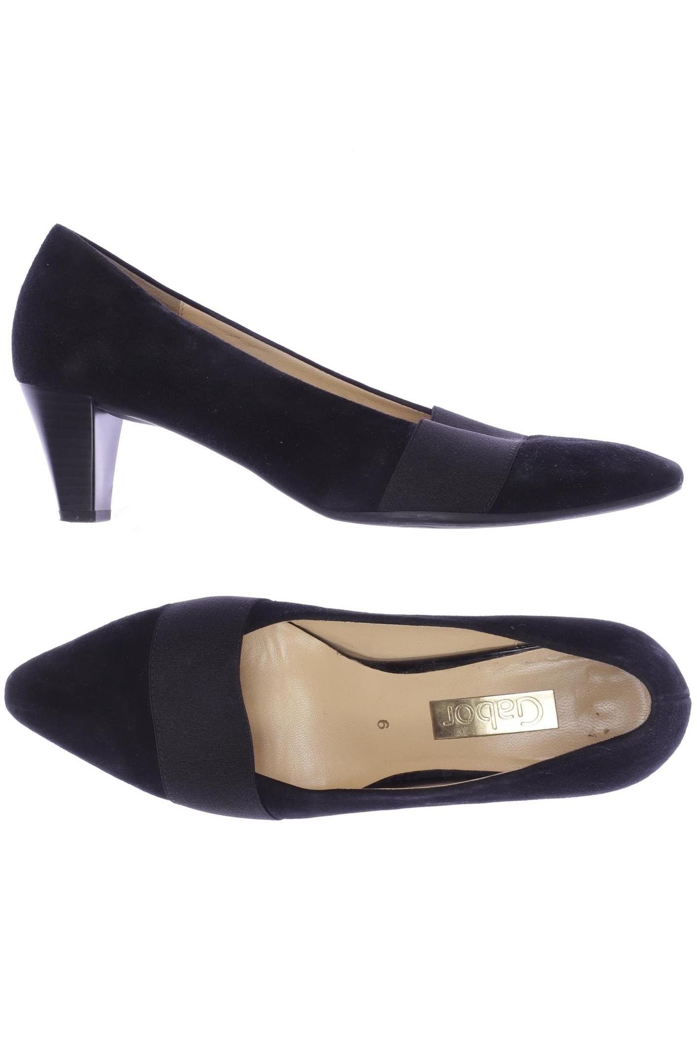 

Gabor Damen Pumps, schwarz, Gr. 6