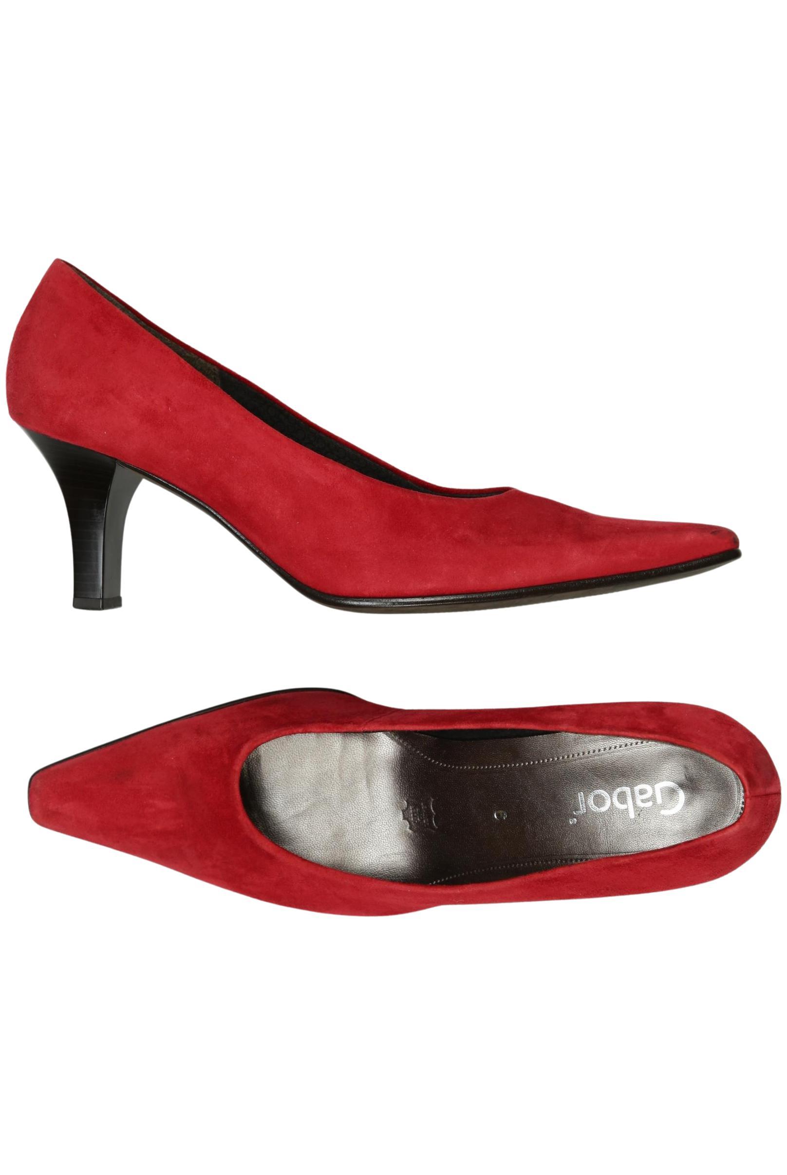 

Gabor Damen Pumps, rot, Gr. 6