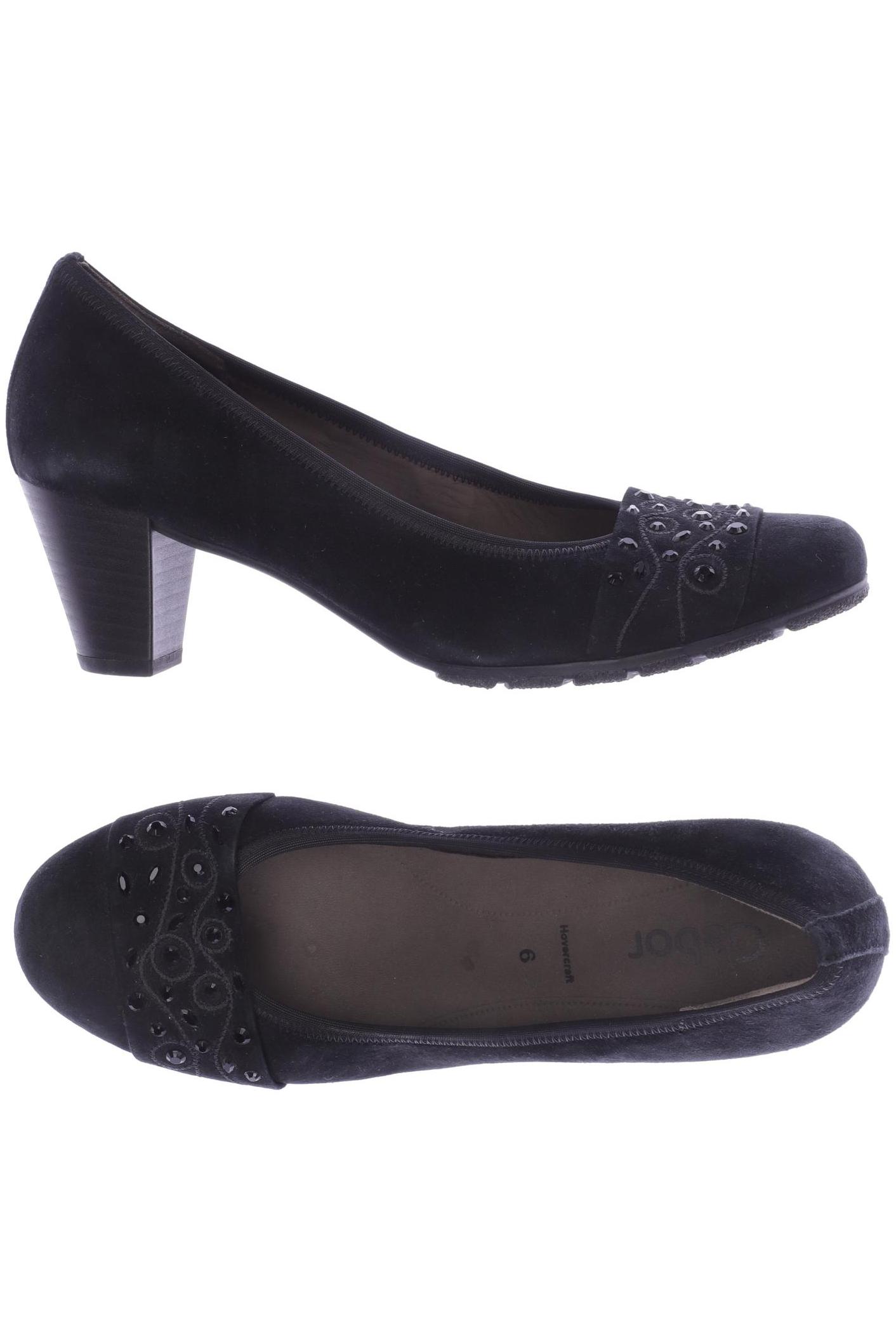 

Gabor Damen Pumps, schwarz, Gr. 6