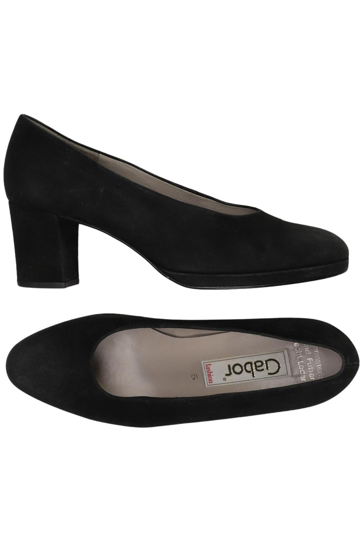 

Gabor Damen Pumps, schwarz, Gr. 5