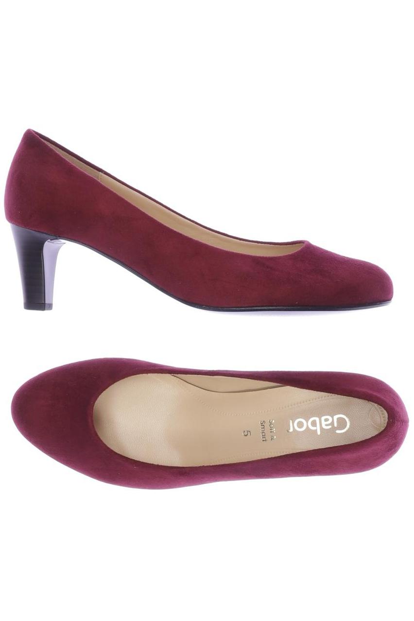 

Gabor Damen Pumps, bordeaux, Gr. 5