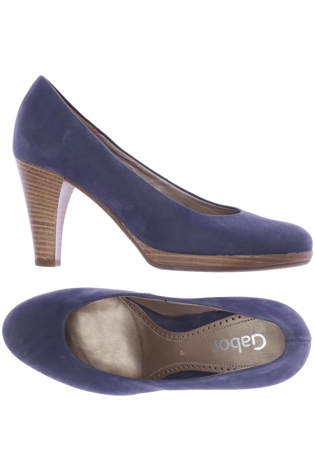 

Gabor Damen Pumps, blau, Gr. 4