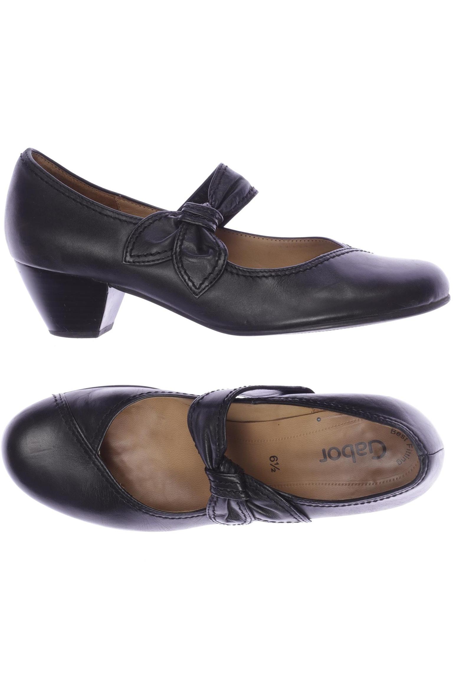 

Gabor Damen Pumps, schwarz, Gr. 6.5