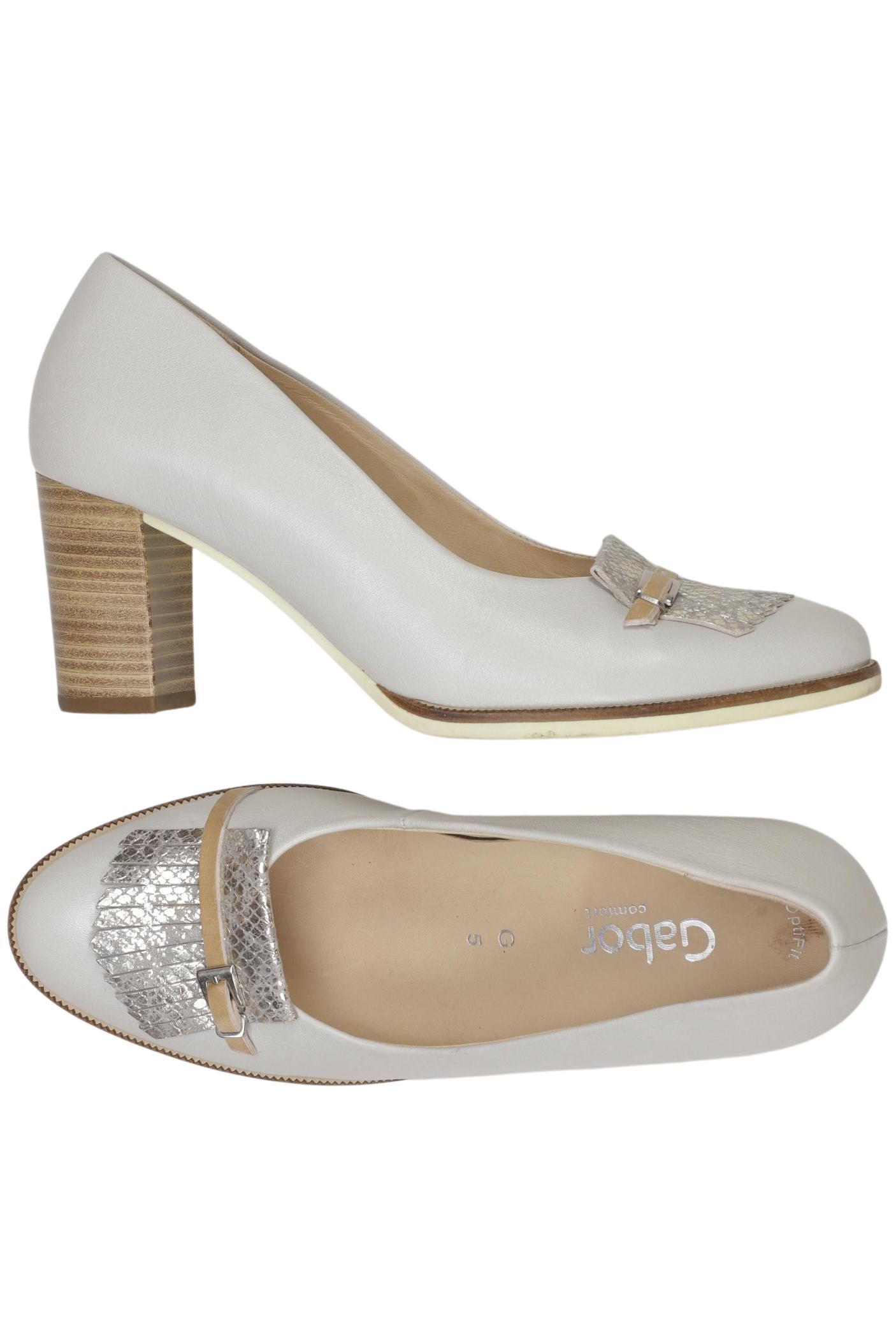 

Gabor Damen Pumps, weiß, Gr. 5