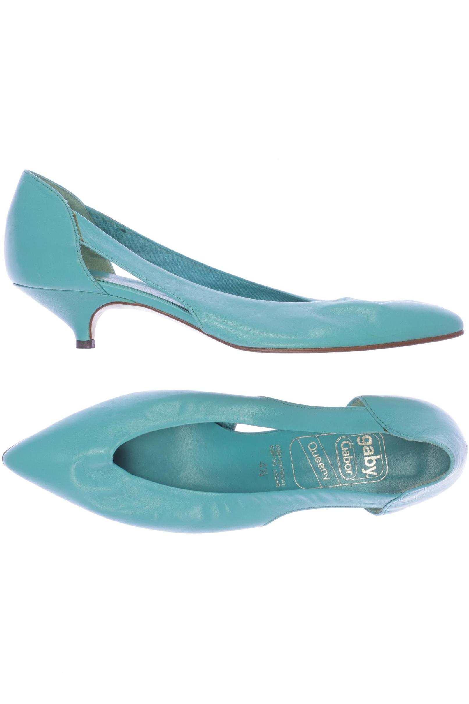 

Gabor Damen Pumps, türkis, Gr. 4.5