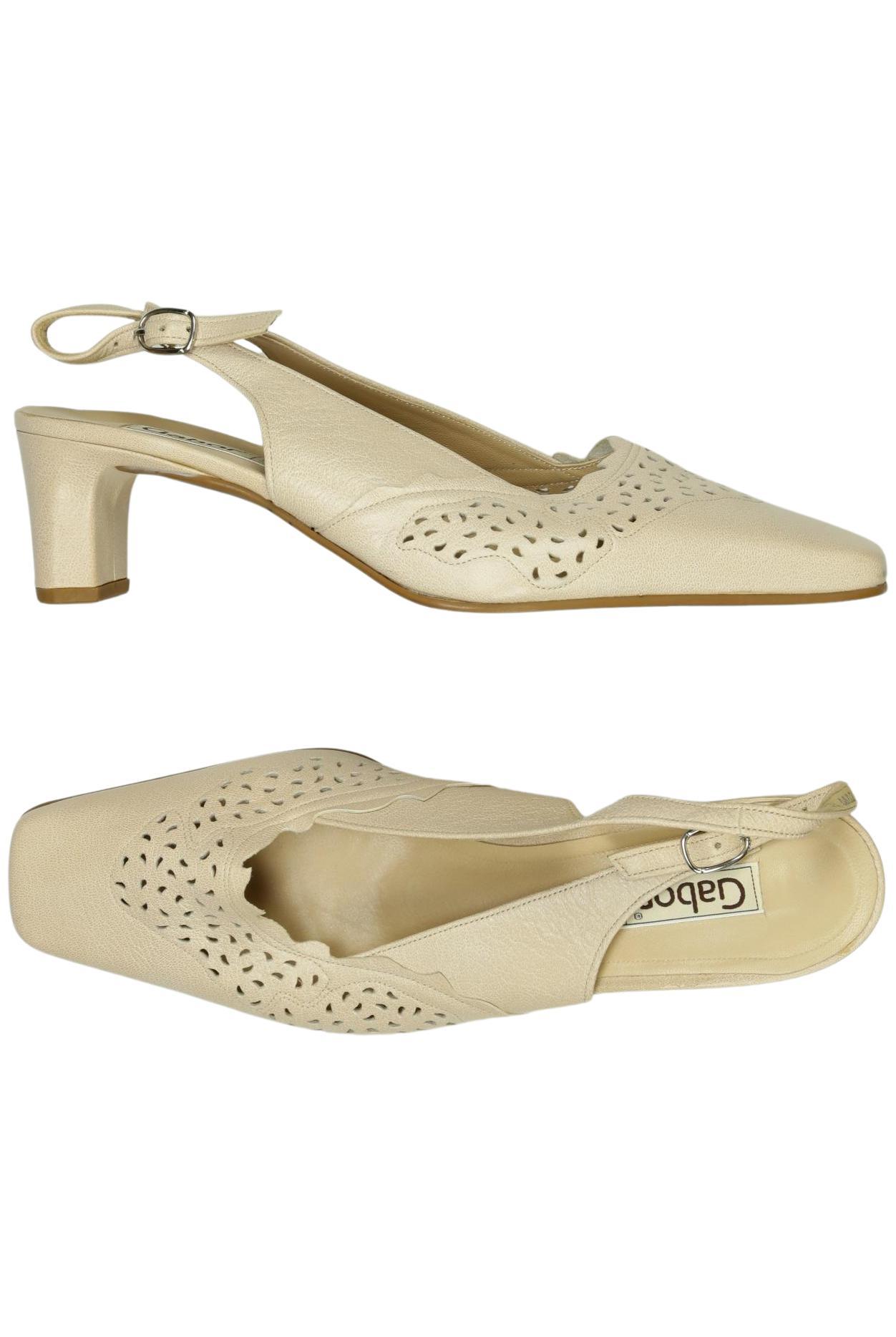 

Gabor Damen Pumps, beige, Gr. 7.5