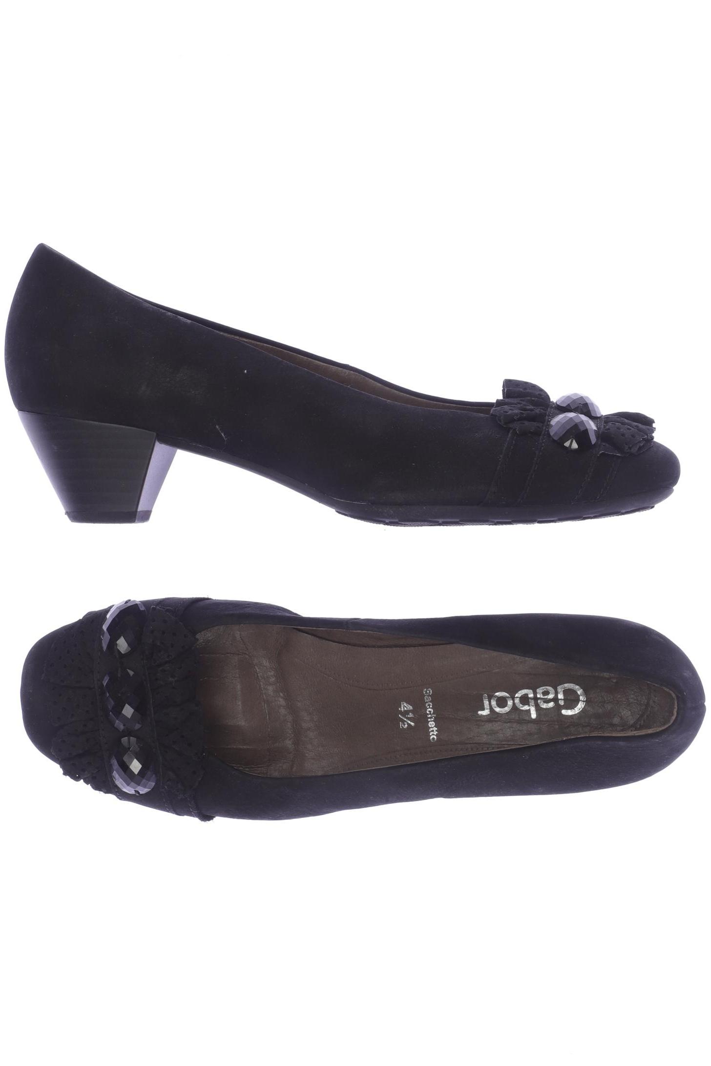 

Gabor Damen Pumps, schwarz, Gr. 4.5