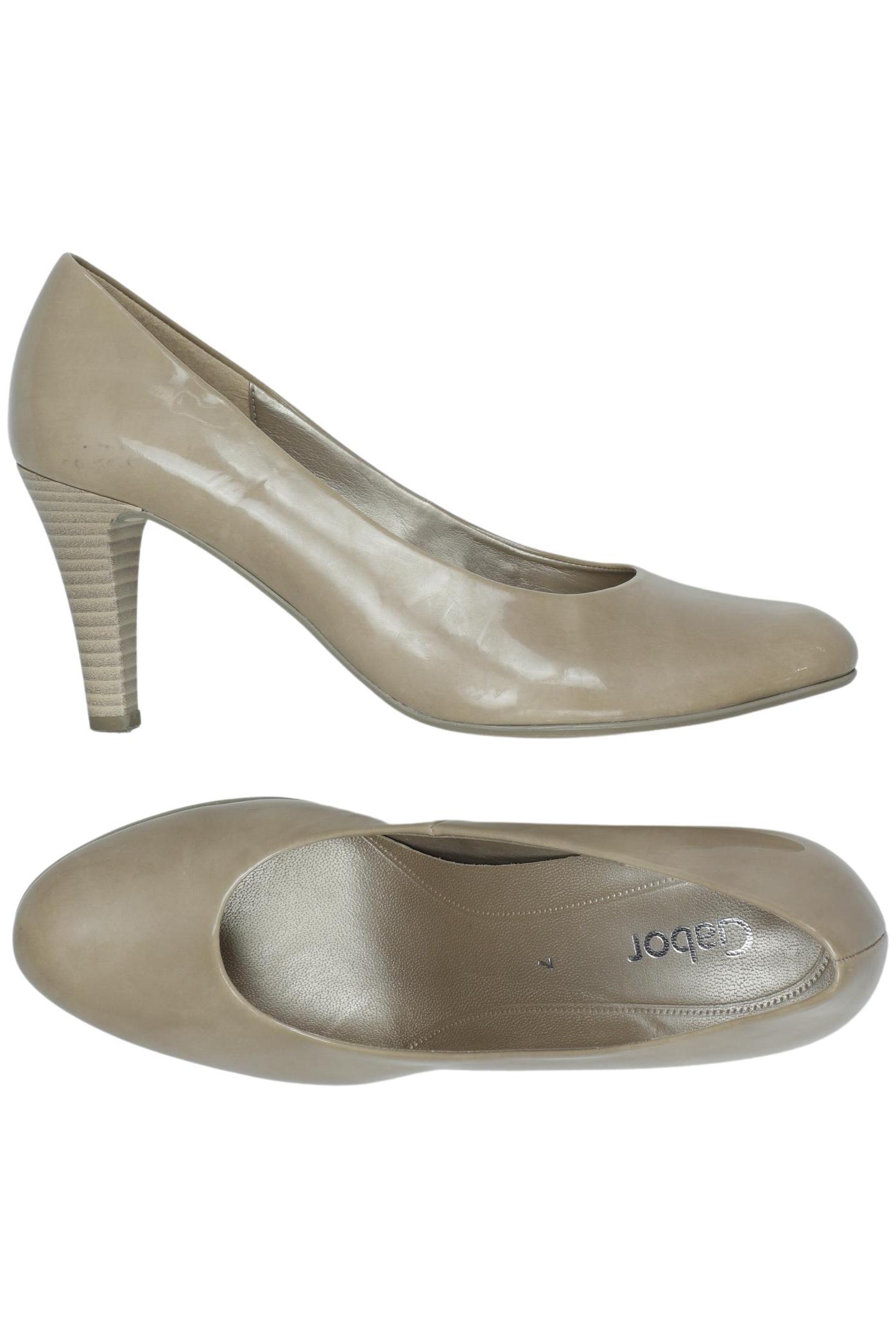 

Gabor Damen Pumps, beige, Gr. 7