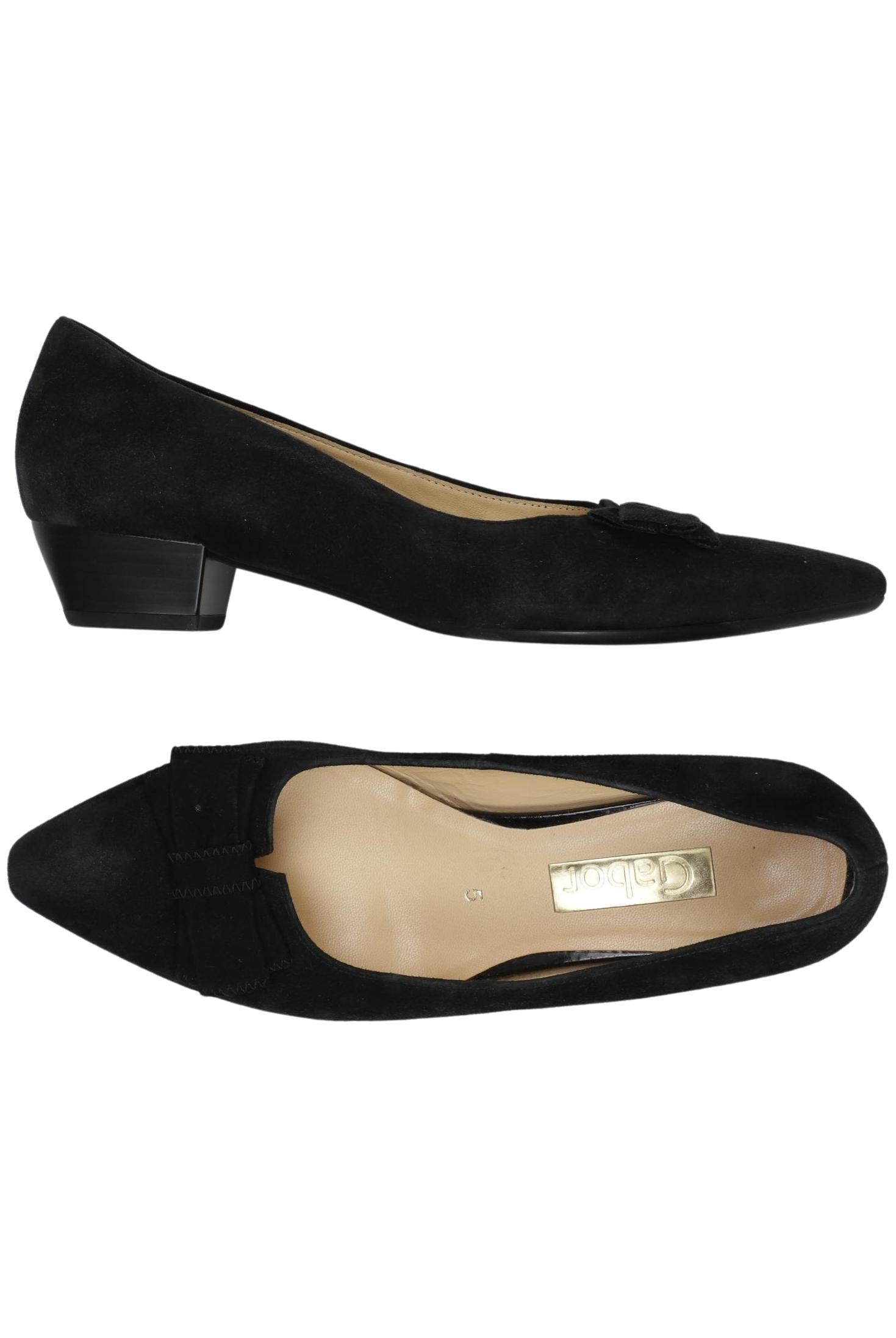

Gabor Damen Pumps, schwarz, Gr. 5