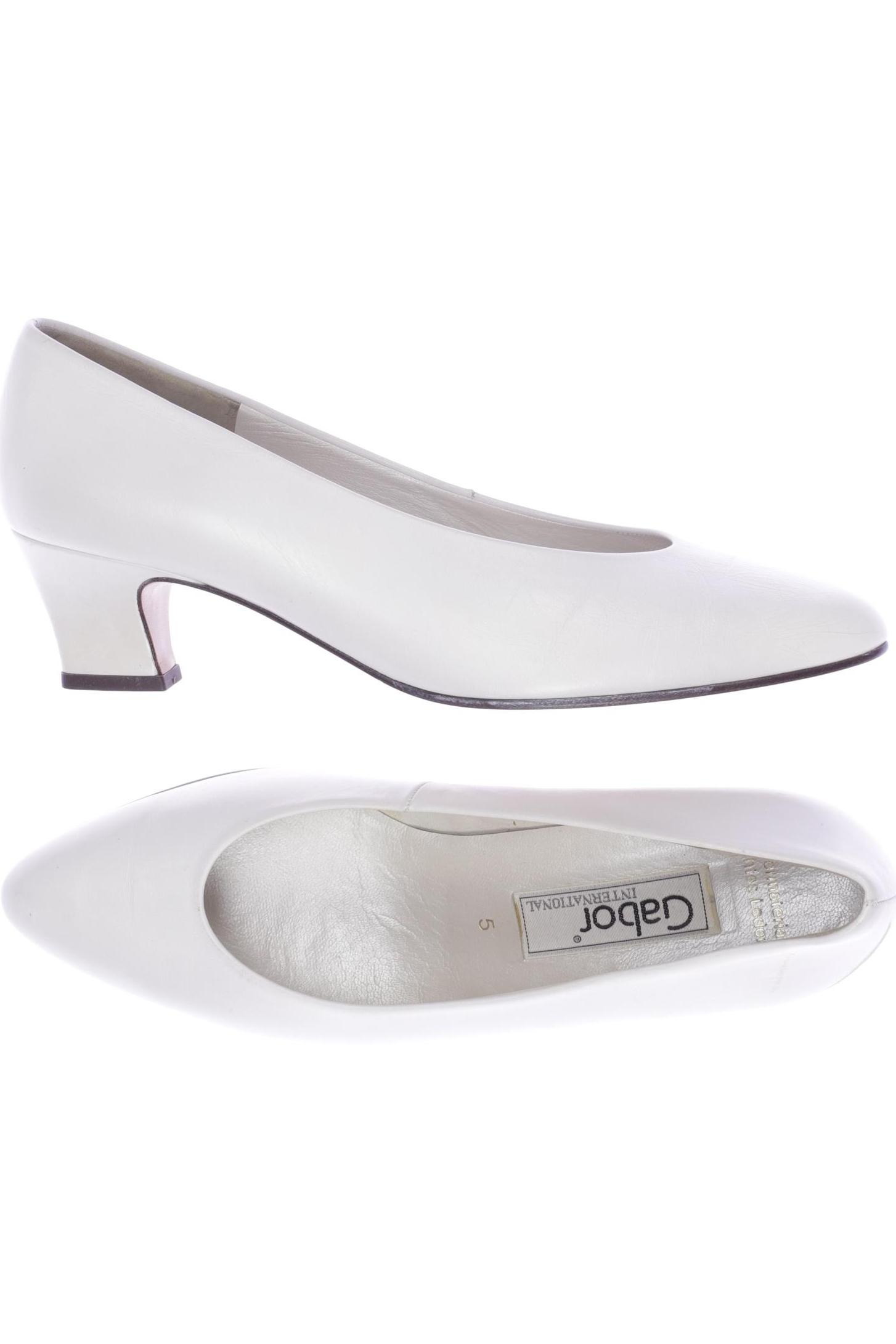

Gabor Damen Pumps, weiß, Gr. 5