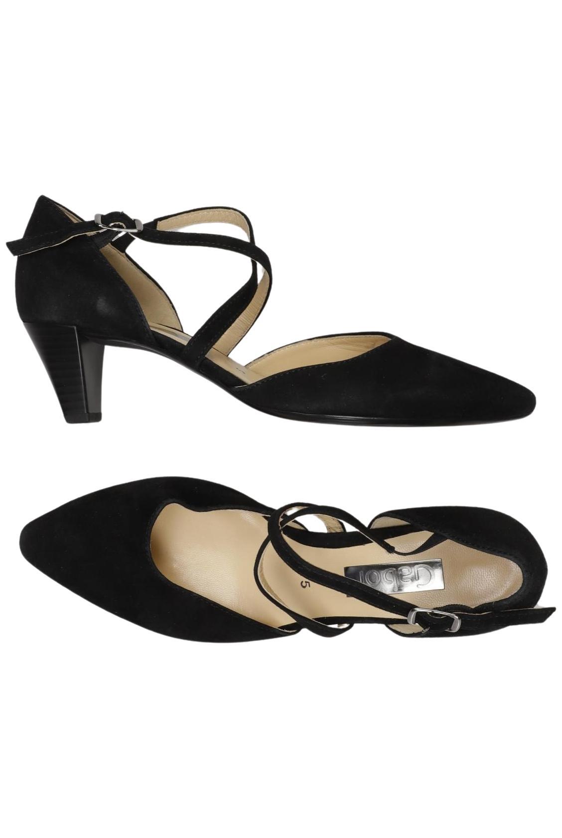 

Gabor Damen Pumps, schwarz, Gr. 5