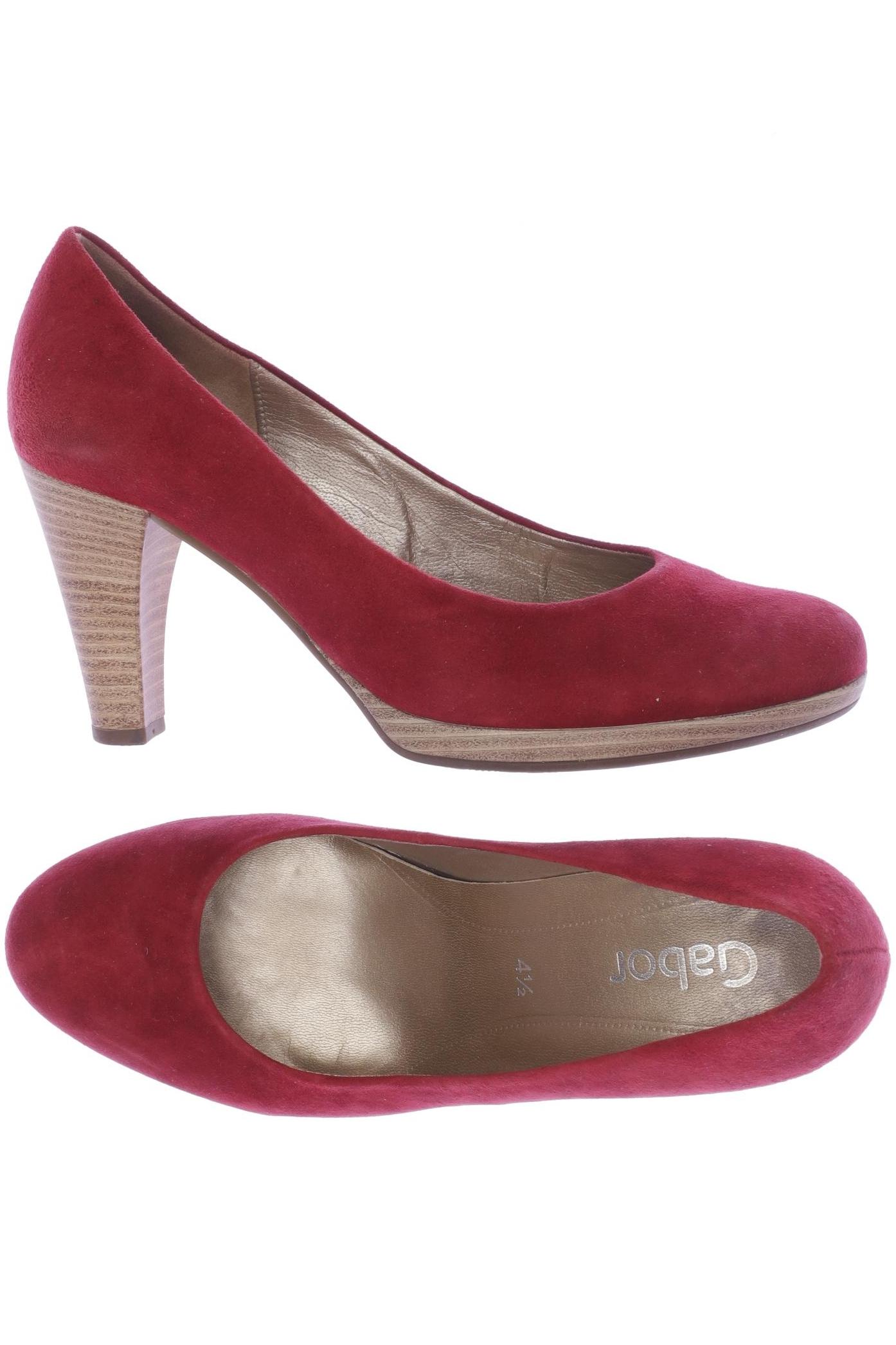 

Gabor Damen Pumps, rot, Gr. 4.5