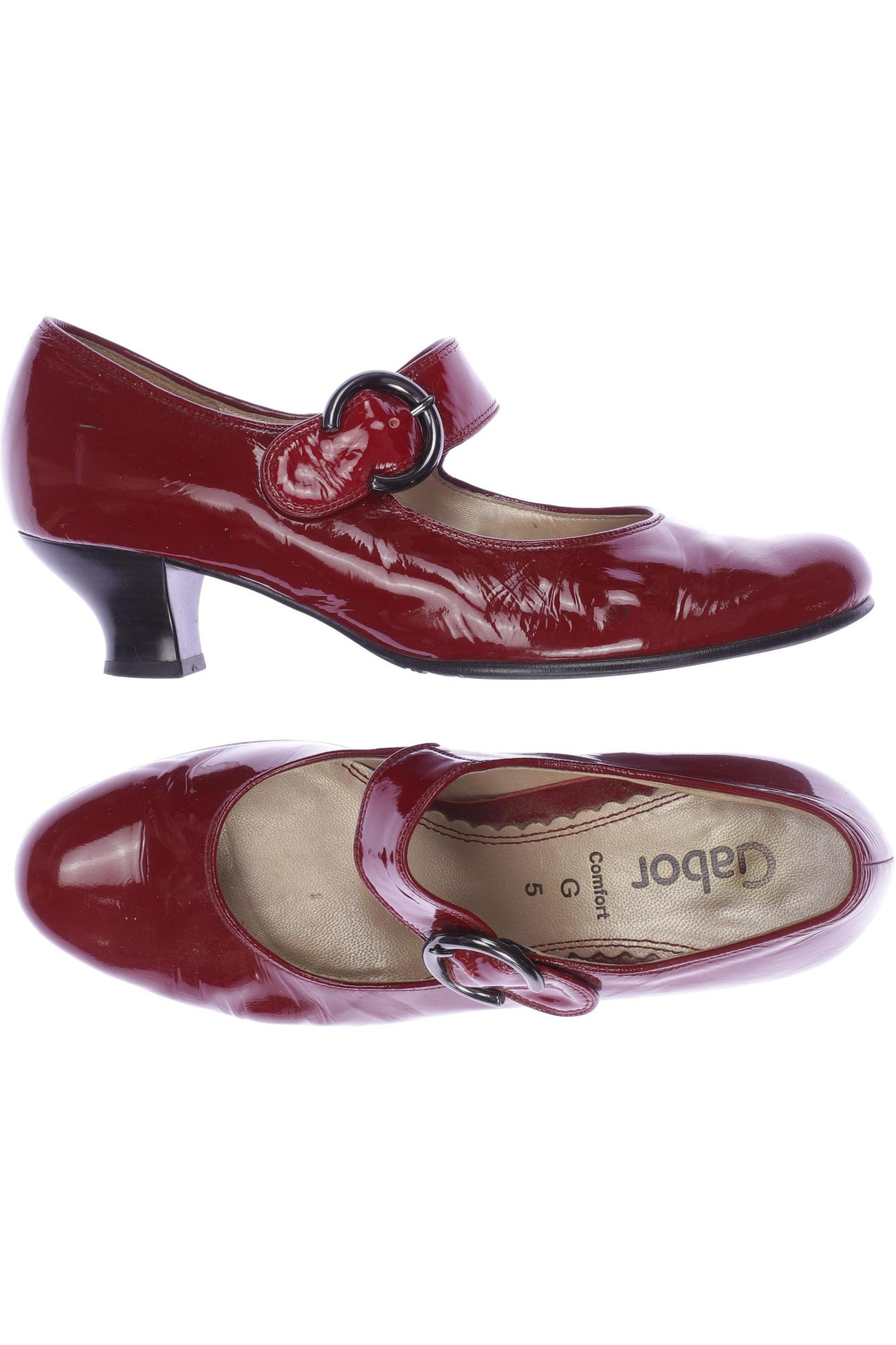 

Gabor Damen Pumps, rot, Gr. 5