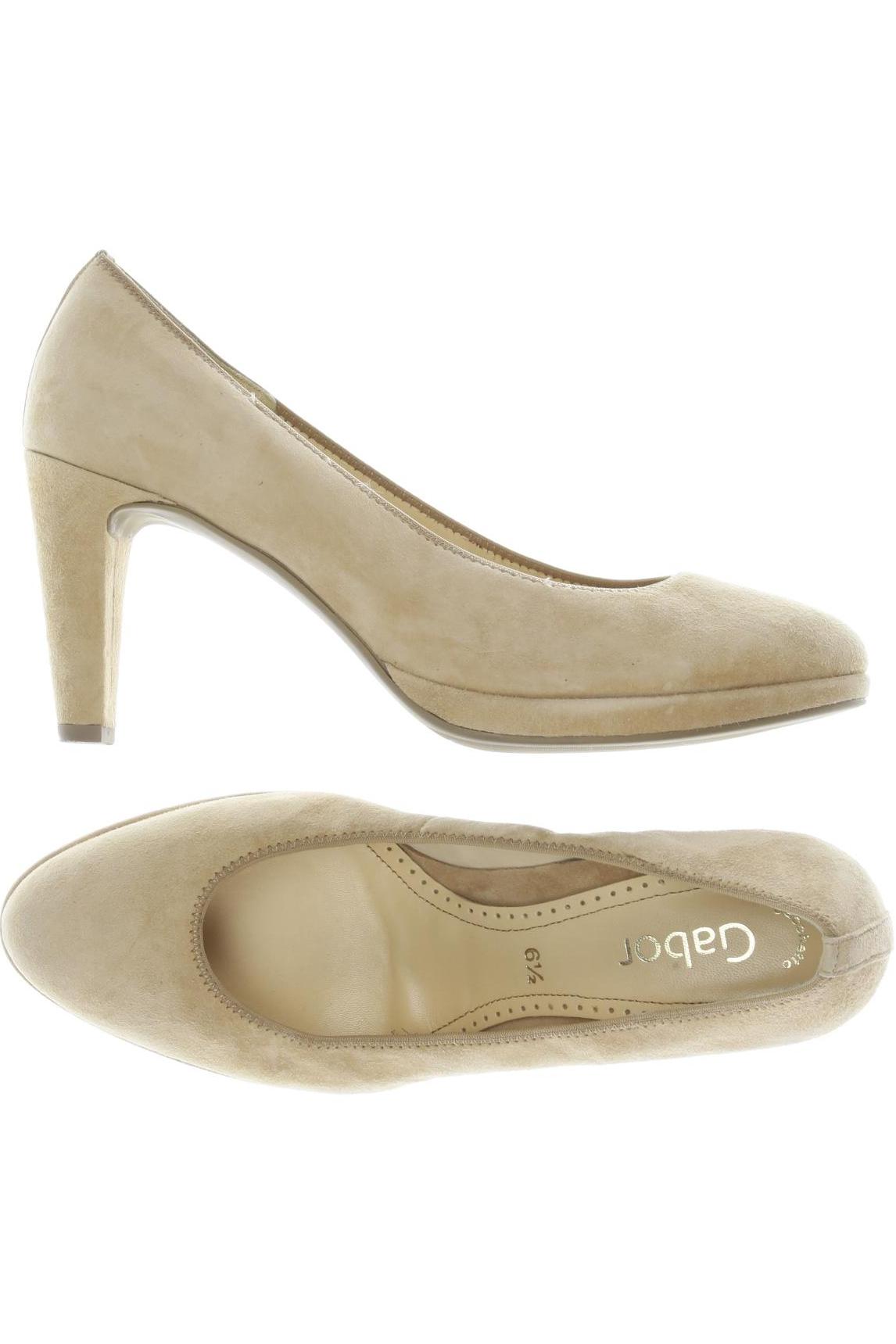 

Gabor Damen Pumps, beige, Gr. 6.5