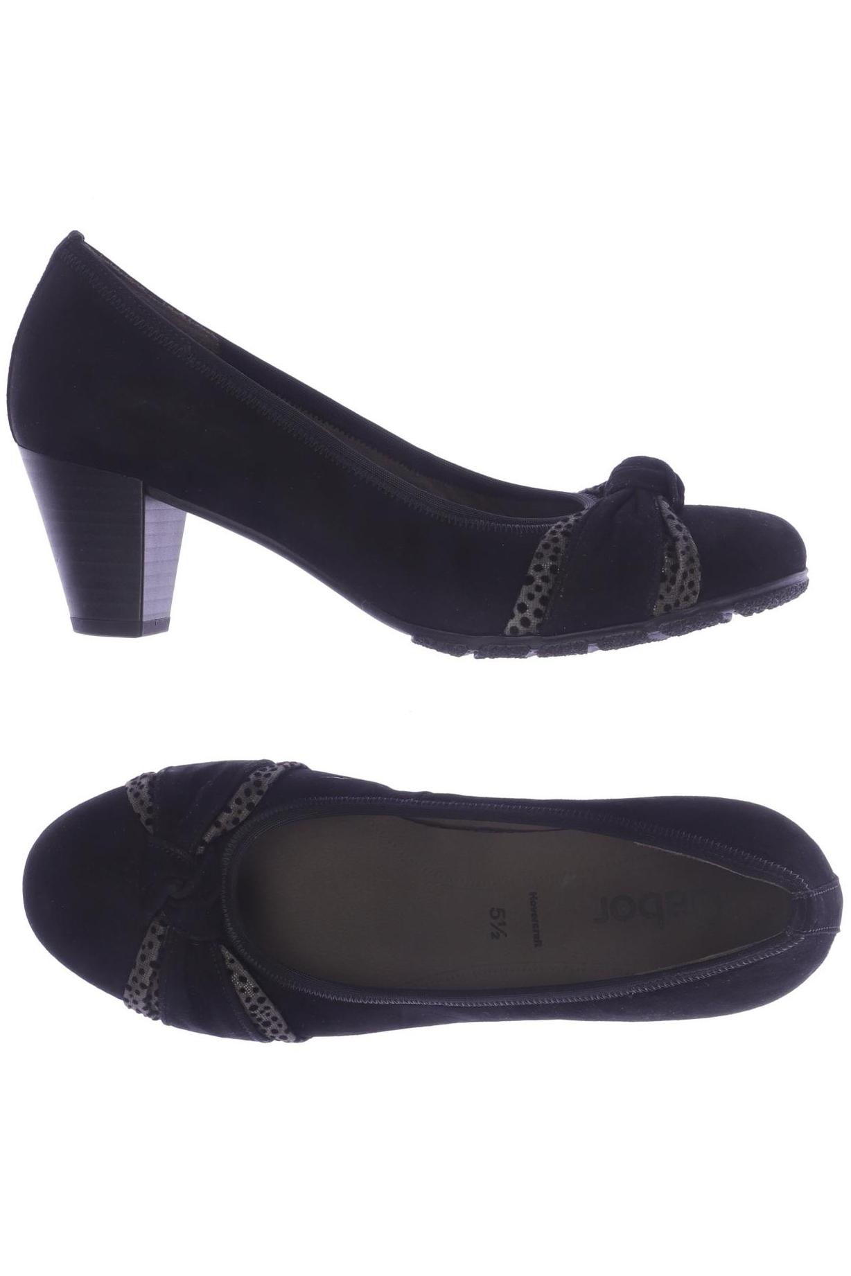 

Gabor Damen Pumps, schwarz, Gr. 5.5
