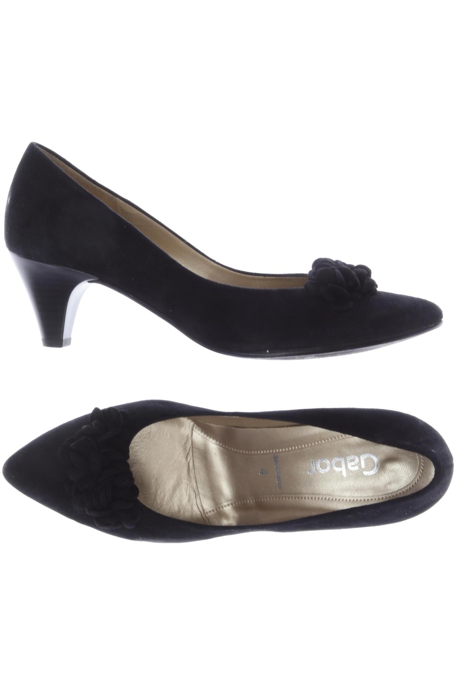 

Gabor Damen Pumps, schwarz, Gr. 4