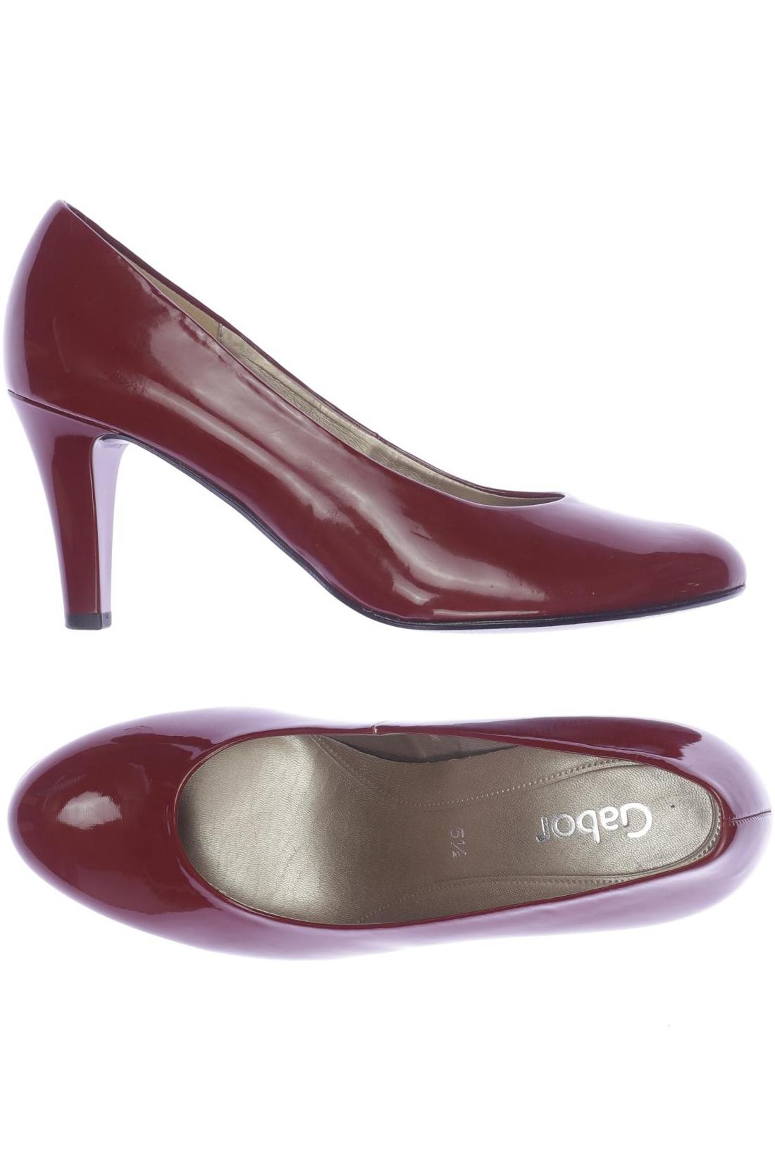 

Gabor Damen Pumps, bordeaux, Gr. 5.5