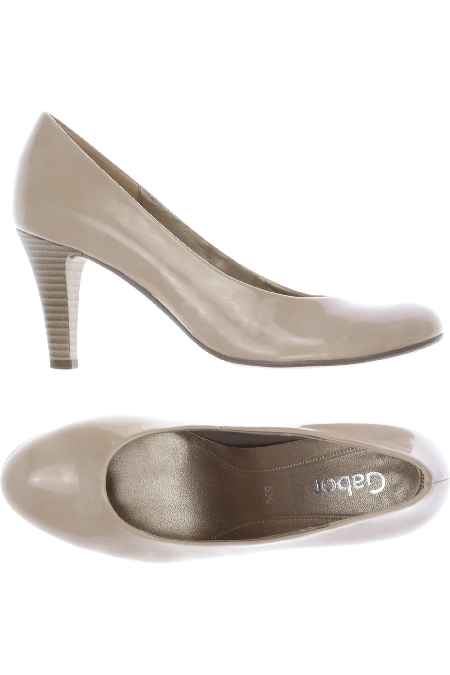 

Gabor Damen Pumps, beige, Gr. 5.5
