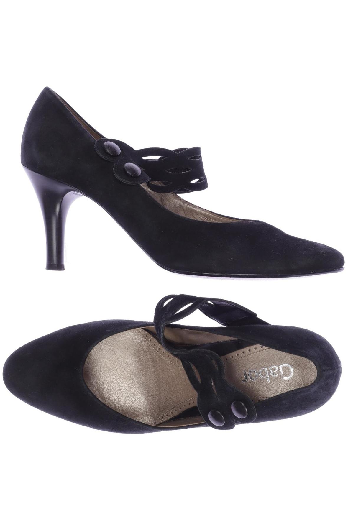 

Gabor Damen Pumps, schwarz, Gr. 6