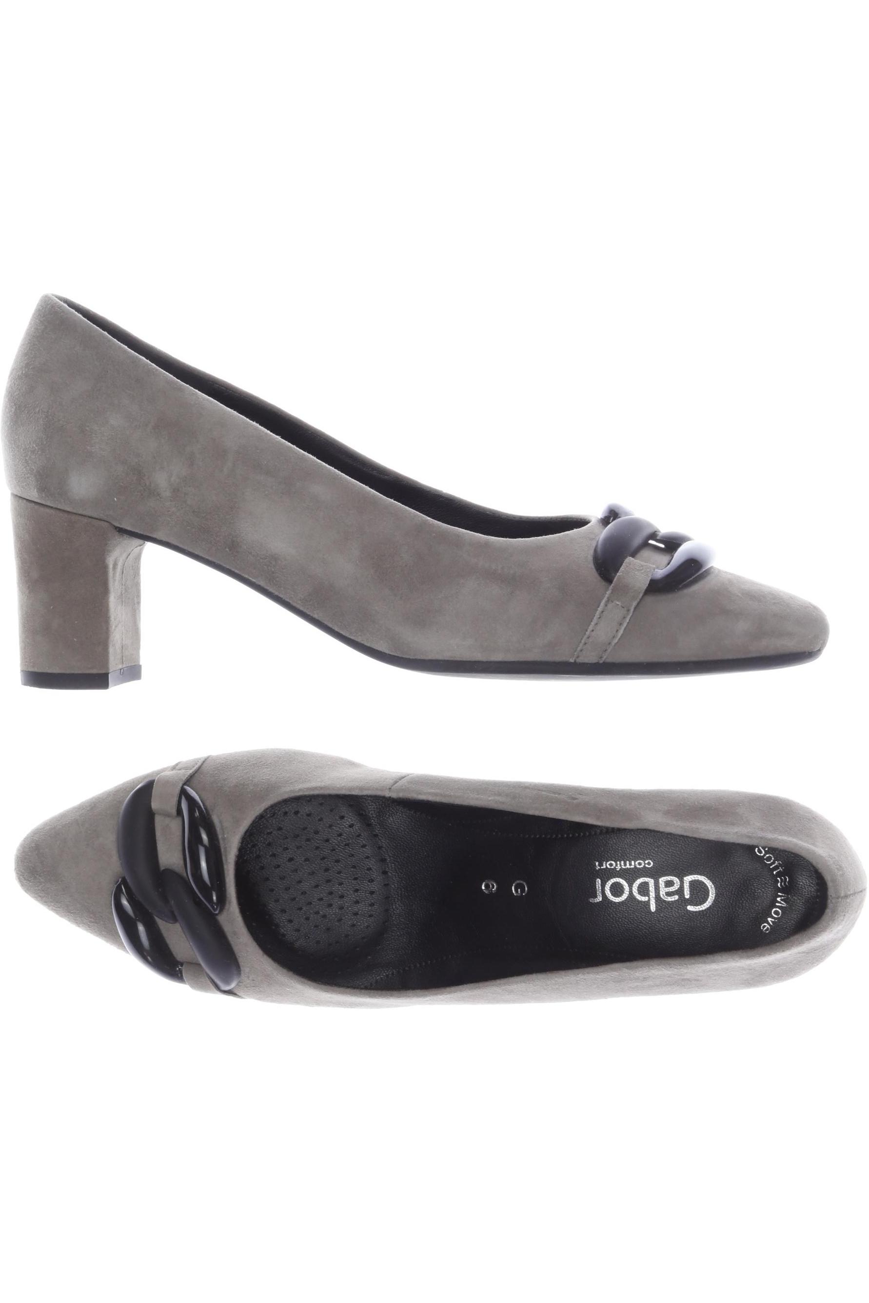 

Gabor Damen Pumps, grau, Gr. 6